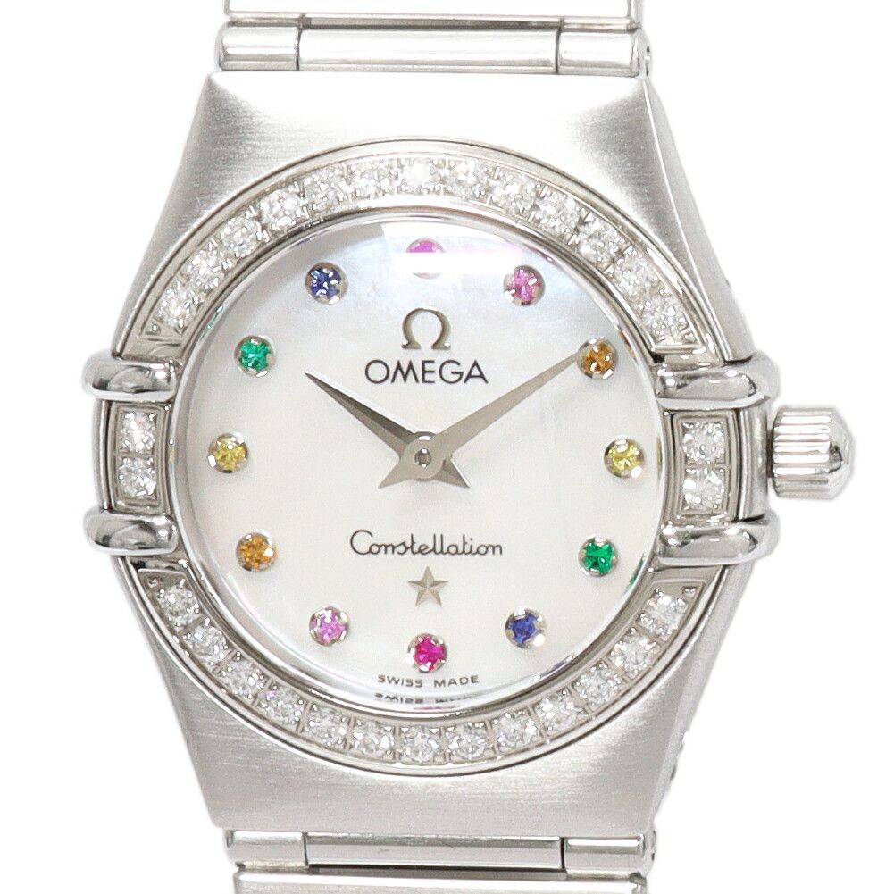 Omega Omega Omega Constellation My Choice Mini Iris Stainless Steel Metal Quartz 1465.79.00 DUTY FREE for USA Size ONE SIZE - 1 Thumbnail