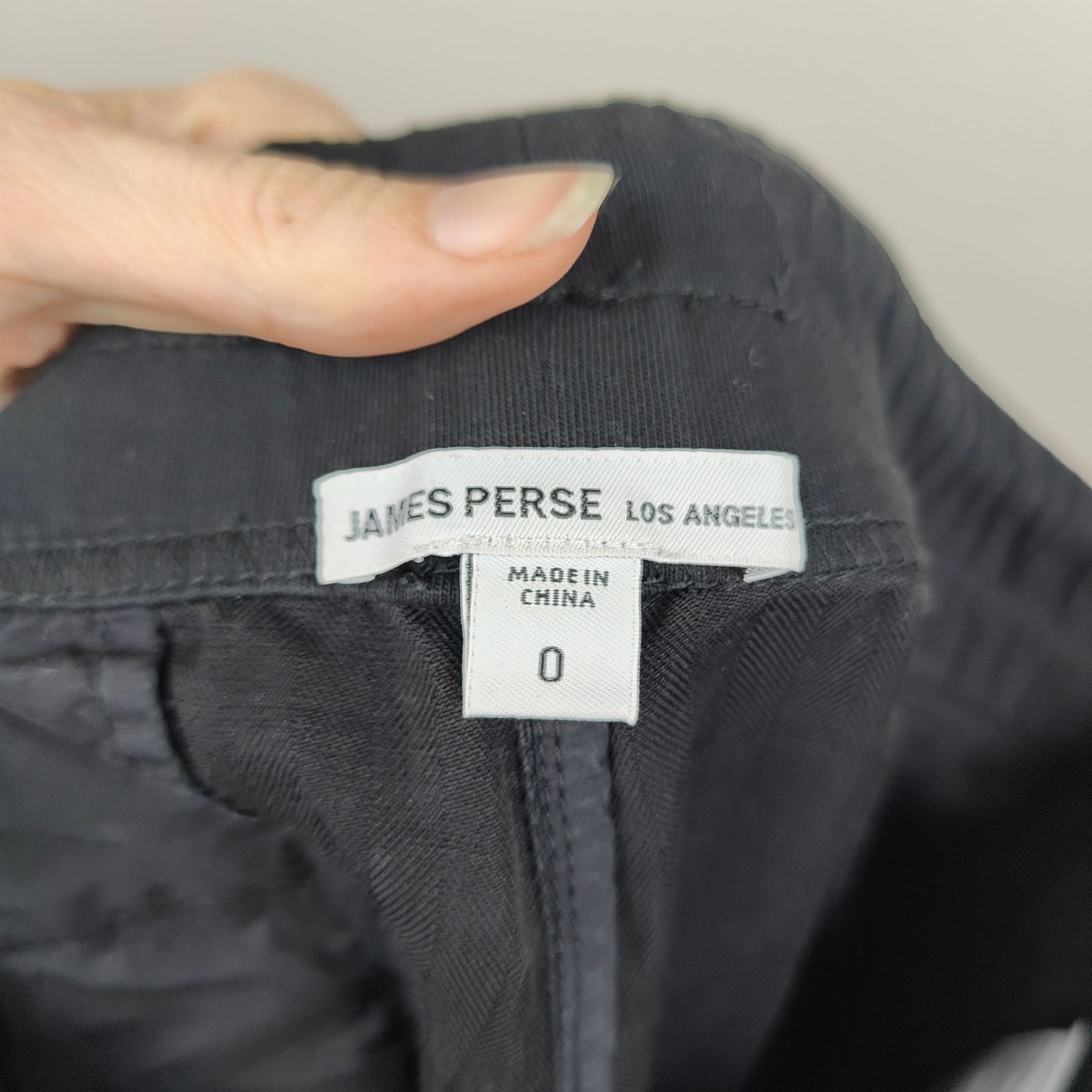 James Perse James Perse Pants Womens 0 XS Black Straight Leg Size 26" / US 2 / IT 38 - 5 Thumbnail