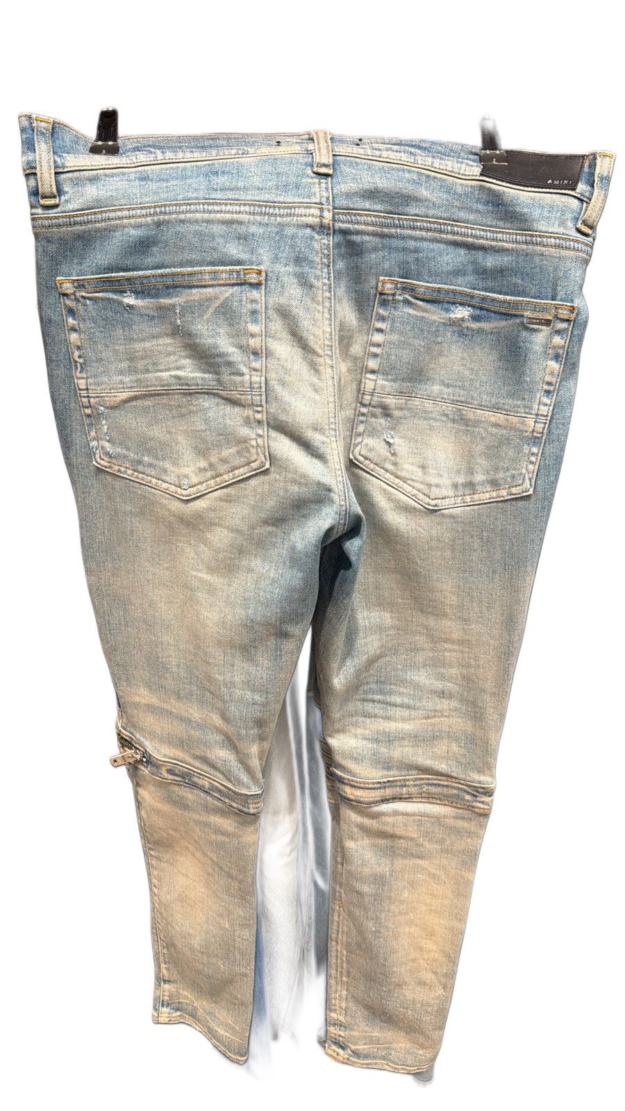 Amiri Amiri Clay Indigo Plaid MX2 Jeans Size US 34 / EU 50 - 2 Thumbnail