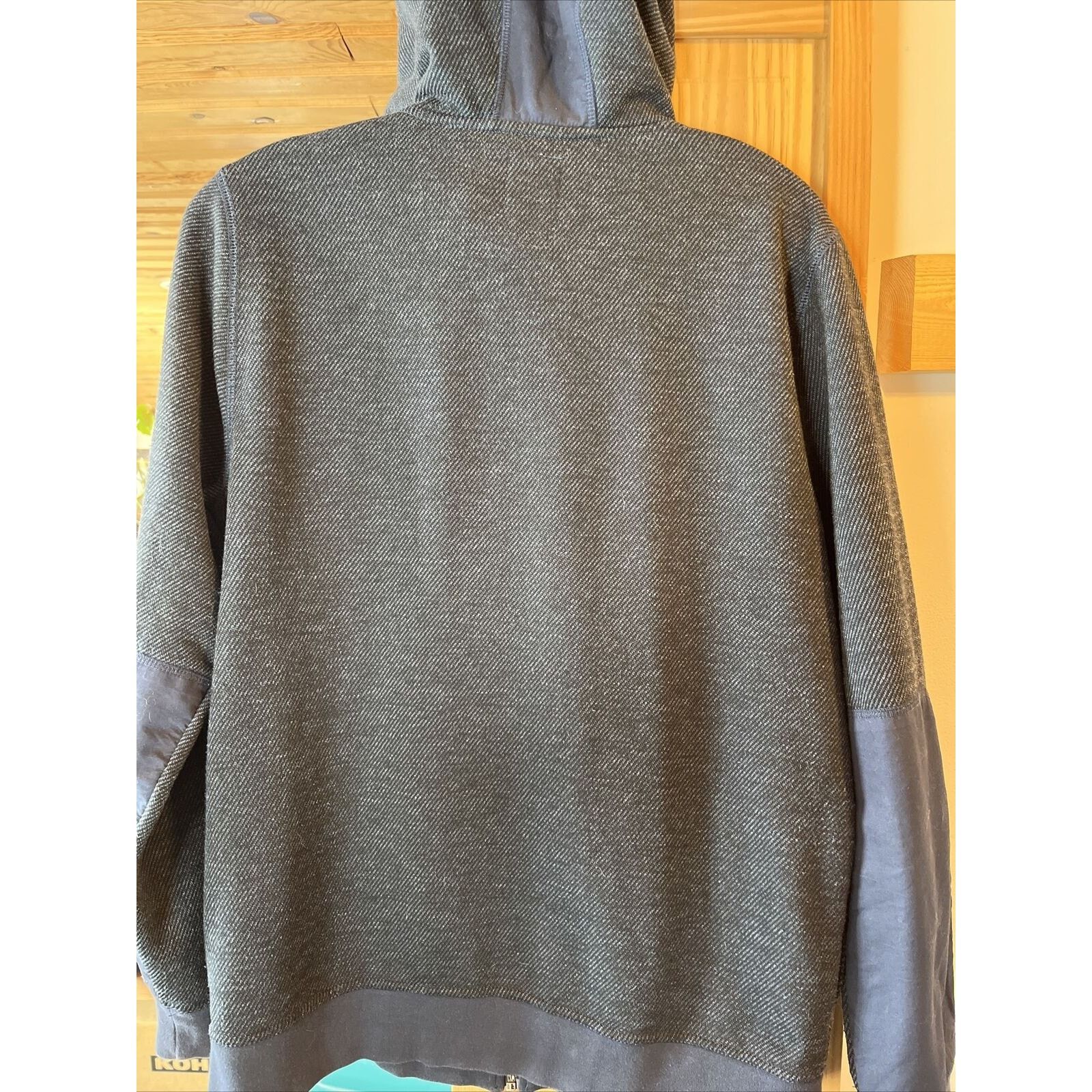 Element Element Men’s M Dark Gray Zip Hooded Cotton polyester jacket Size US M / EU 48-50 / 2 - 24 Thumbnail