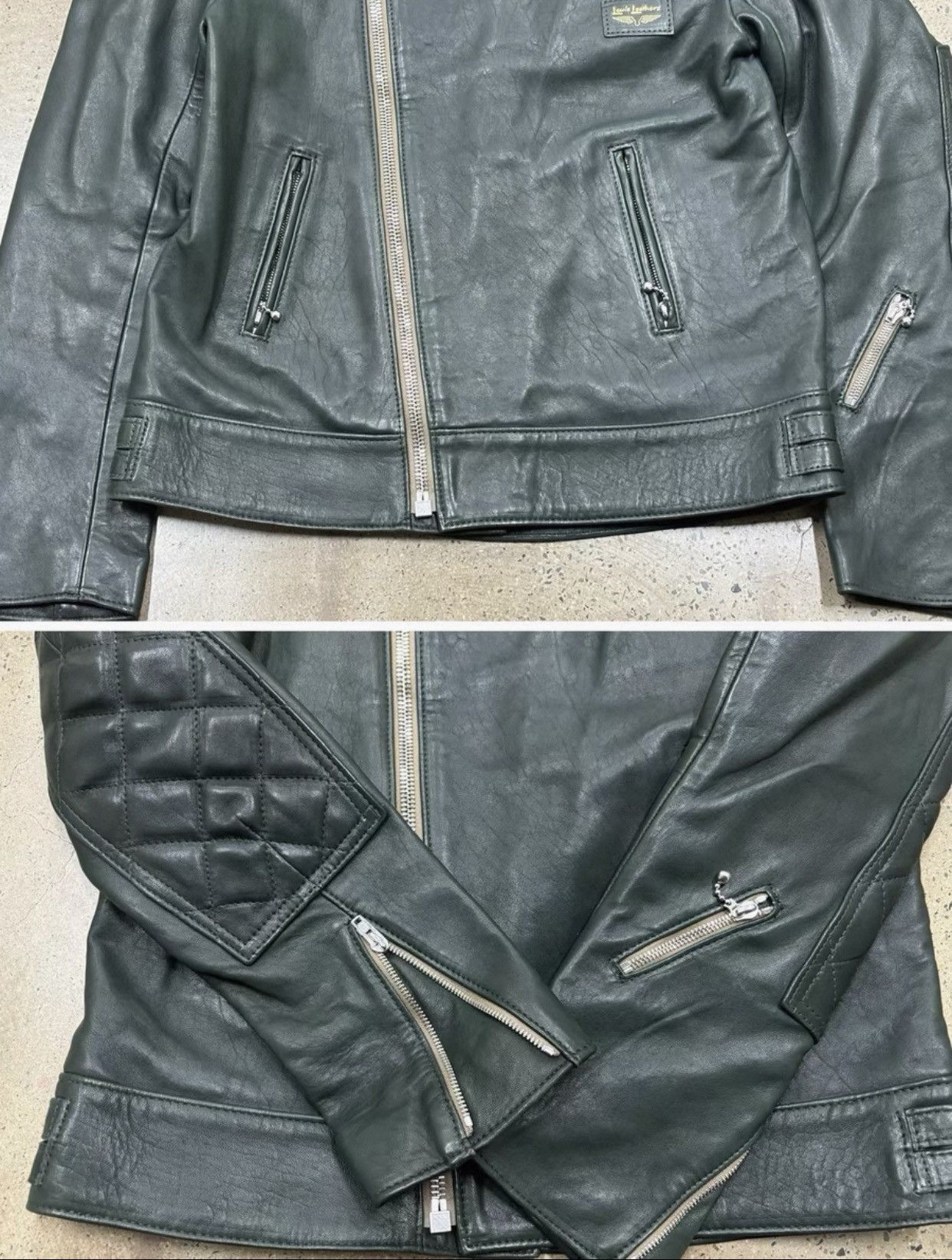Lewis Leathers Lewis Leathers 445 Super Monza Leather Jacket Size US L / EU 52-54 / 3 - 6 Thumbnail