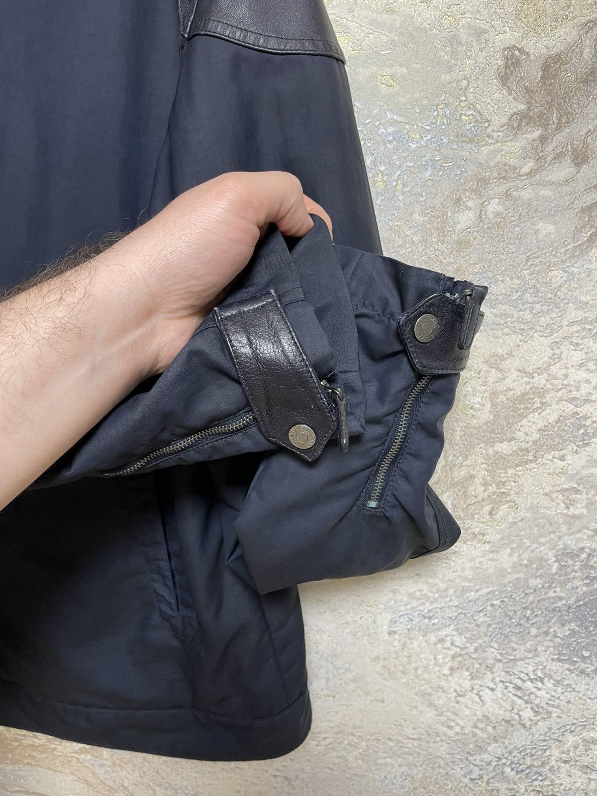 Alfred Dunhill Vintage Dunhill Biker Leather Jacket Black size L Size US L / EU 52-54 / 3 - 6 Thumbnail