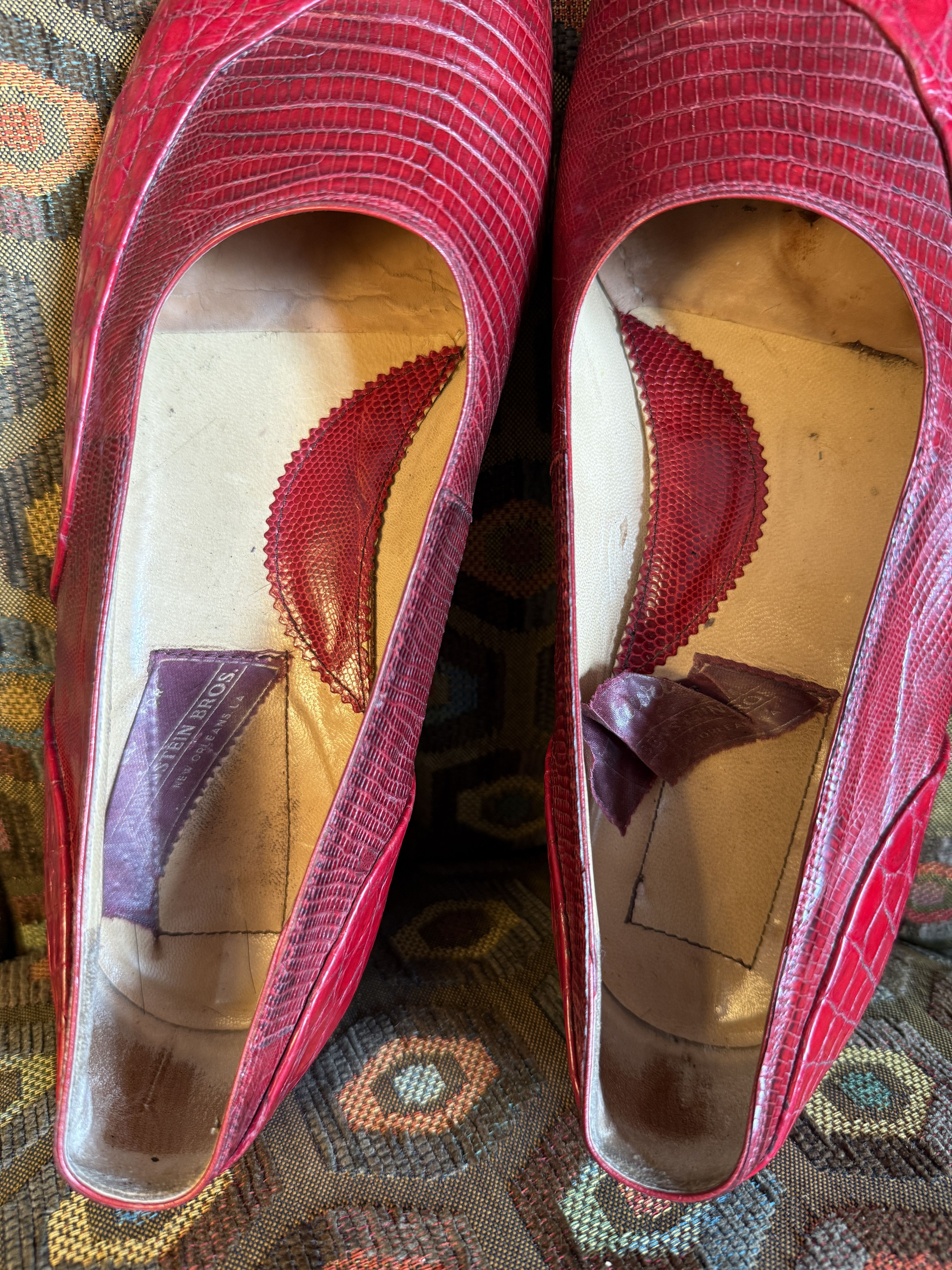 Mauri Mauri genuine alligator Venetian loafers + box/trees Size US 9.5 / EU 42-43 - 10 Thumbnail