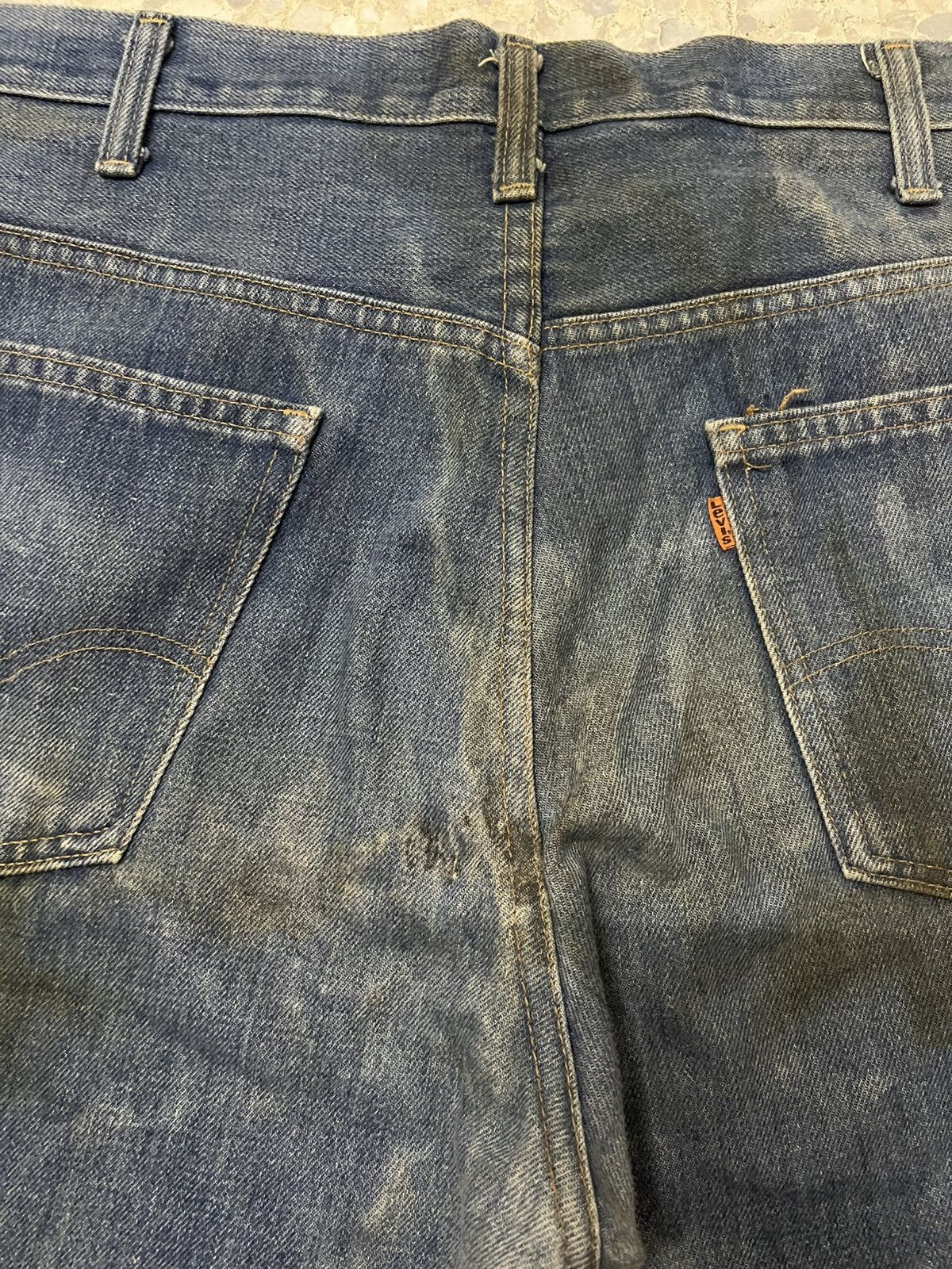 Levi's True crazy vintage rare 70s levis oren tag 646 bell bottom Size US 37 - 7 Thumbnail