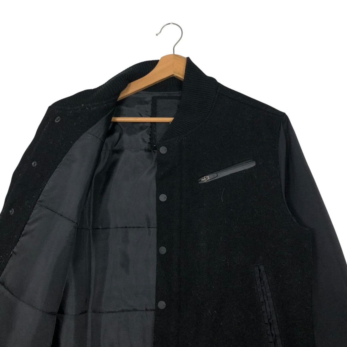 Japanese Brand 🔥RICH BLACK BOMBER JACKET DESIGN HURLEY ISSEY MIYAKE Size US M / EU 48-50 / 2 - 14 Thumbnail