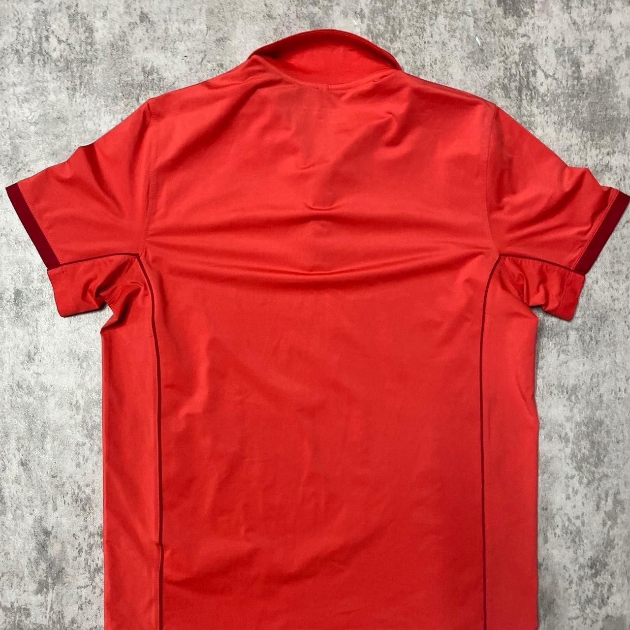 Nike Nike red and grey golf polo shirt #golfswag Size US L / EU 52-54 / 3 - 4 Thumbnail