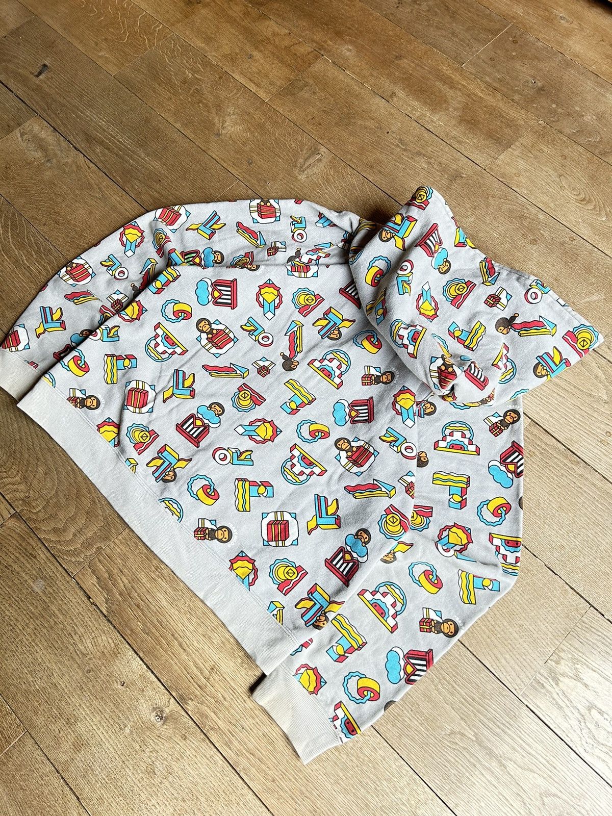 Bape BAPE X NIGO X BABY MILO “TOYS” Full Zip Hoodie Size US L / EU 52-54 / 3 - 6 Thumbnail