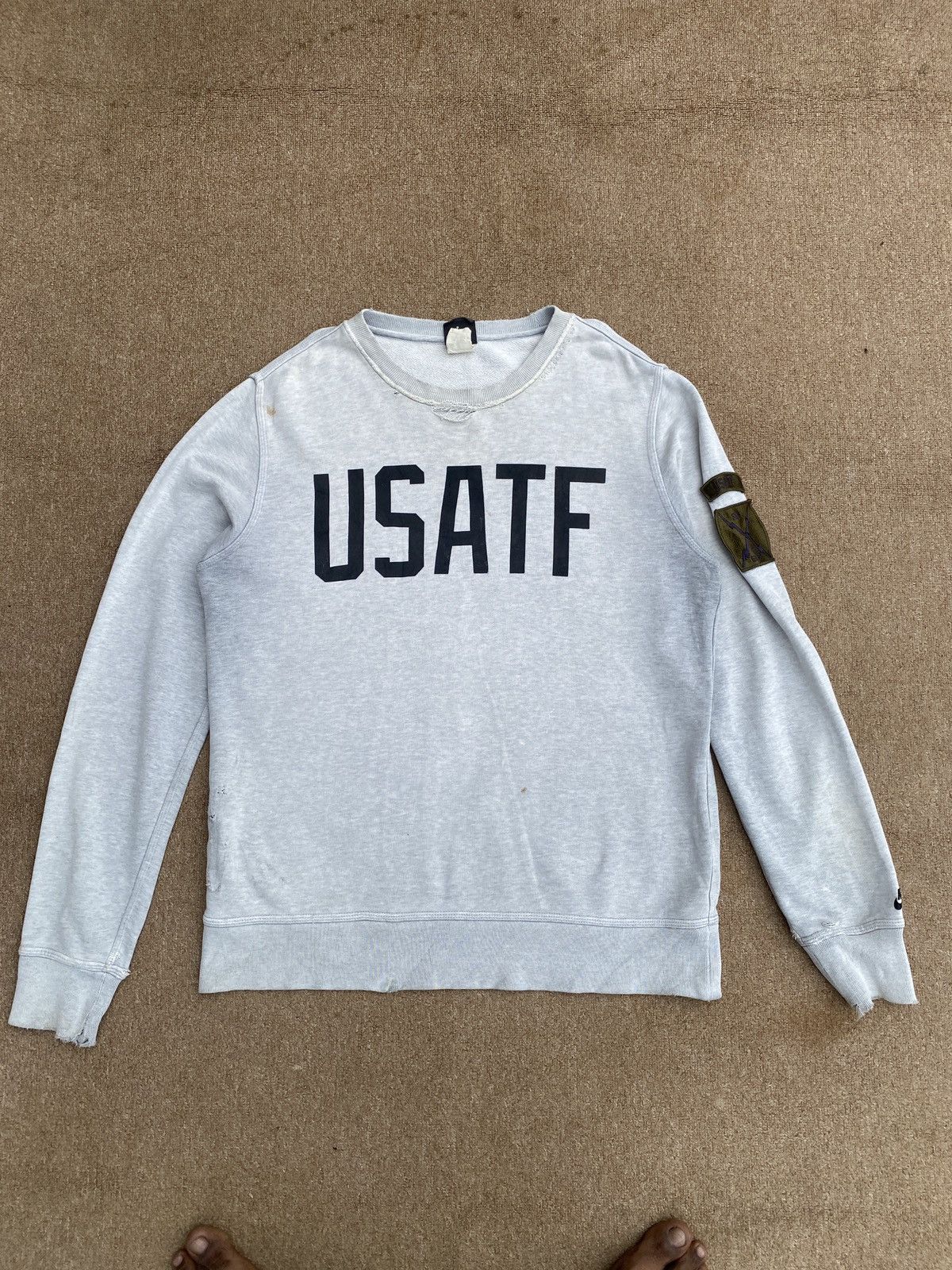 Nike × Vintage Vintage nike usaft crewneck sweatshirt Size US L / EU 52-54 / 3 - 2 Thumbnail
