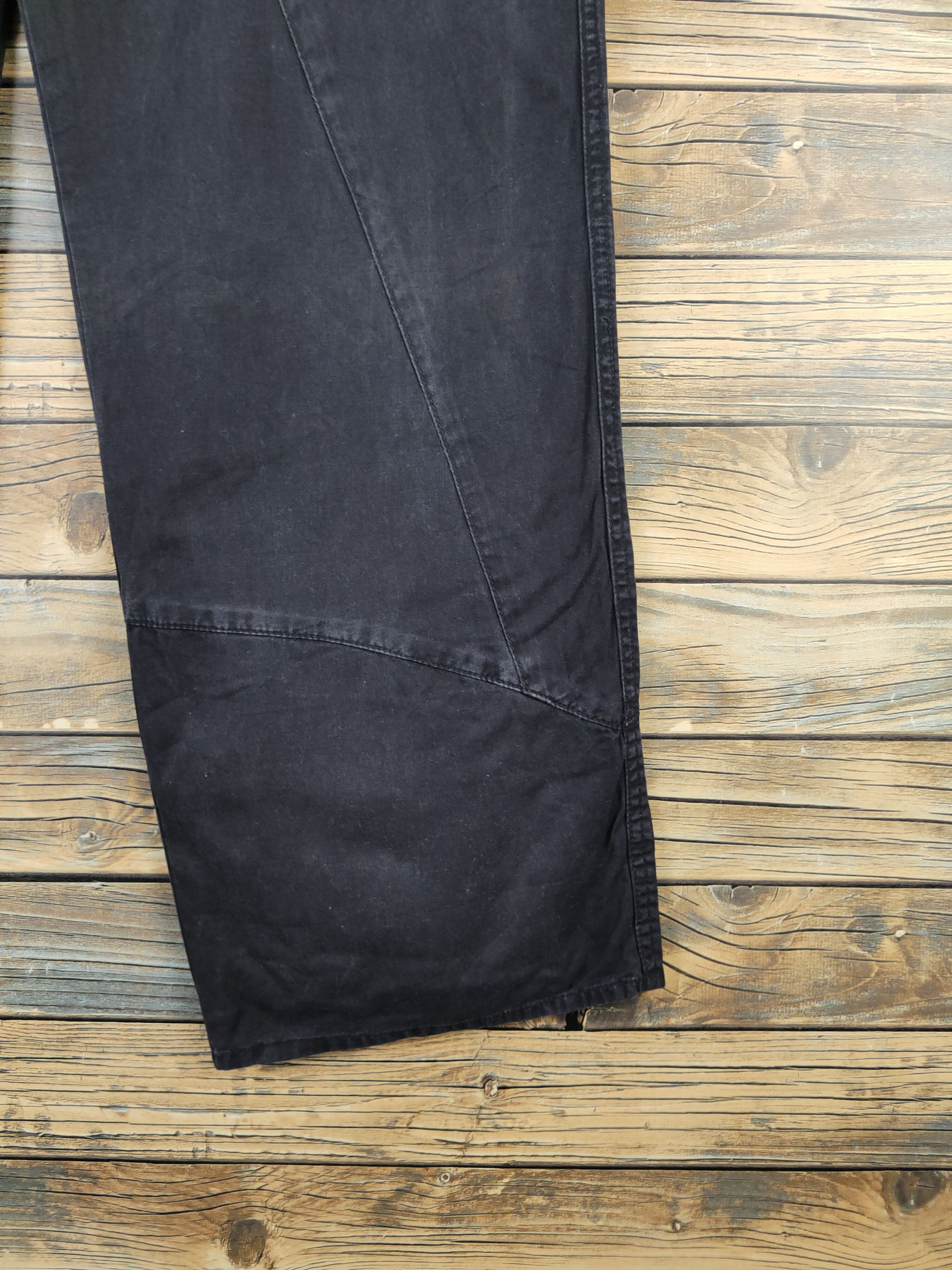 Japanese Brand DL Amp Black Multipocket Cargo Pants #2378 Size US 31 - 7 Thumbnail
