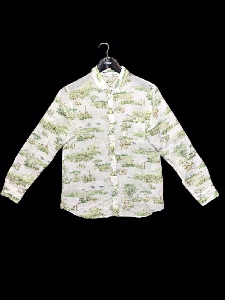 Mademoiselle Non Non Mademoiselle Non Non Safari Printed Shirt Size US M / EU 48-50 / 2 - 2 Thumbnail