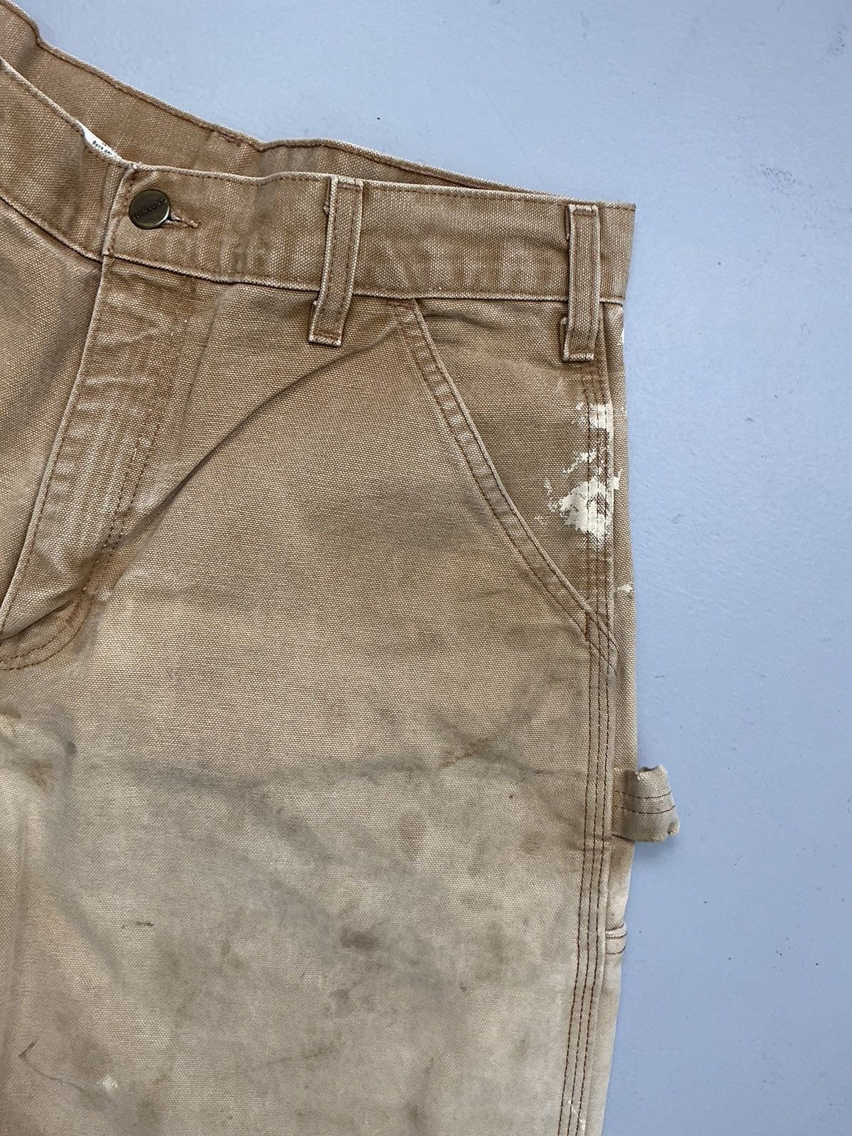 Carhartt Vintage Carhartt B11 BRN carpenter workwear denim Size US 32 / EU 48 - 6 Thumbnail