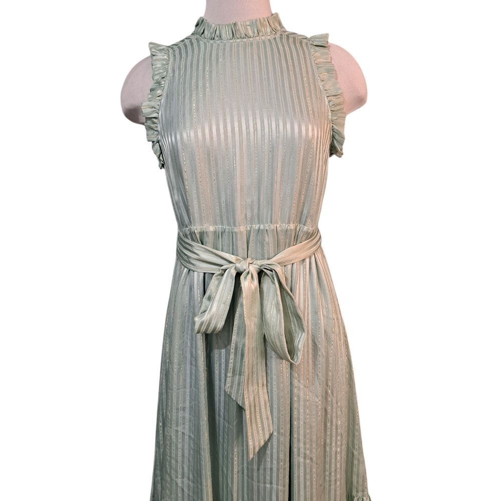 Other Marie Oliver Alice Tiered Silk Belted Feminine Boho Flowy Ma Size S / US 4 / IT 40 - 5 Thumbnail
