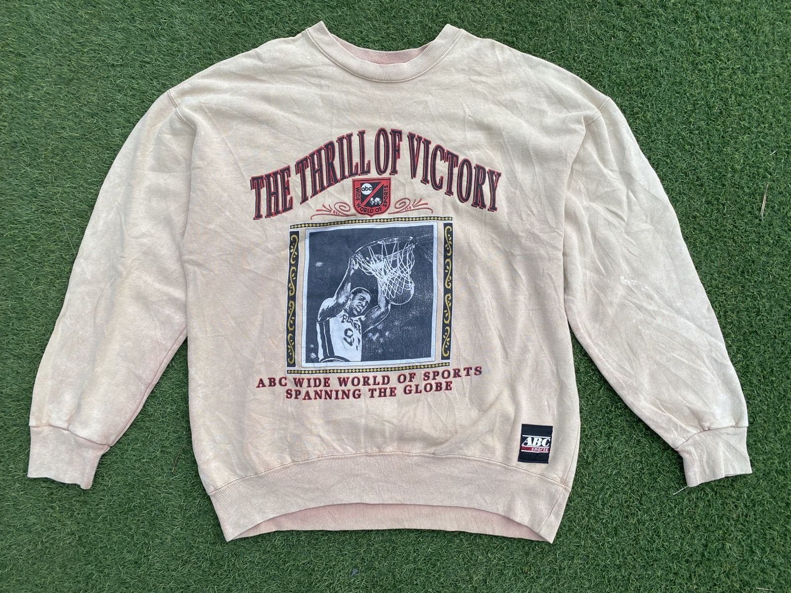 Nutmeg Nutmeg Vintage ABC Sports Sweatshirt Size US XL / EU 56 / 4 - 1 Thumbnail