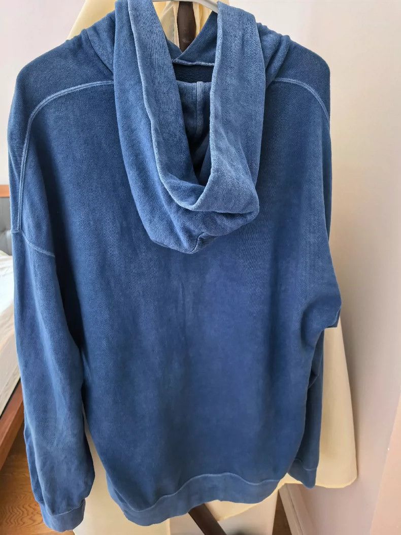 Visvim visvim Blue Batik hoodie 2506-Nextarrow Size US XL / EU 56 / 4 - 2 Thumbnail