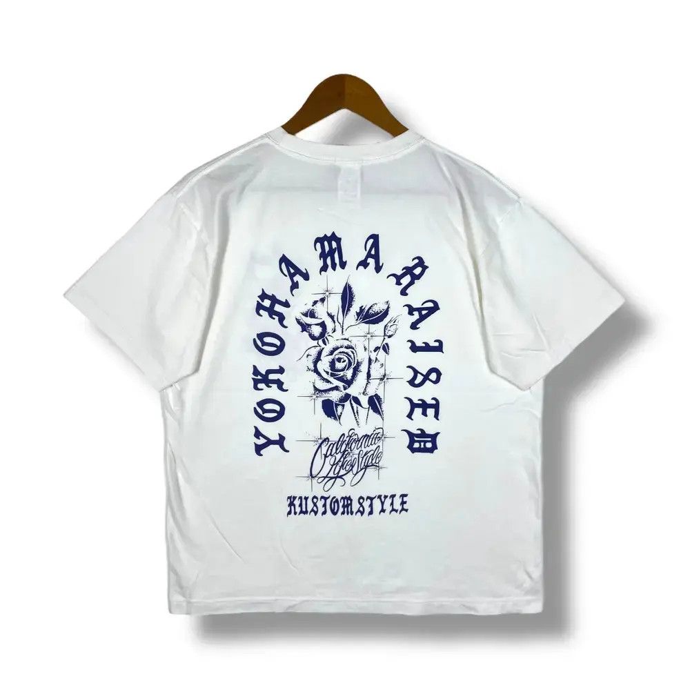 Japanese Brand KUSTOM STYLE Yokohama Raised Japanese Streetwear Tee Size US L / EU 52-54 / 3 - 1 Thumbnail