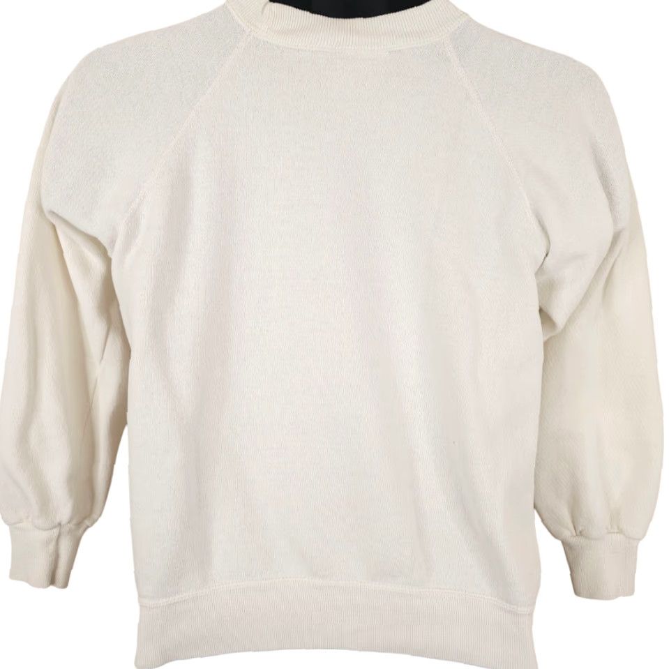 Vintage VINTAGE Hussongs Cantina Sweatshirt Mens Size XS White 80s Made In USA Size US XS / EU 42 / 0 - 4 Thumbnail