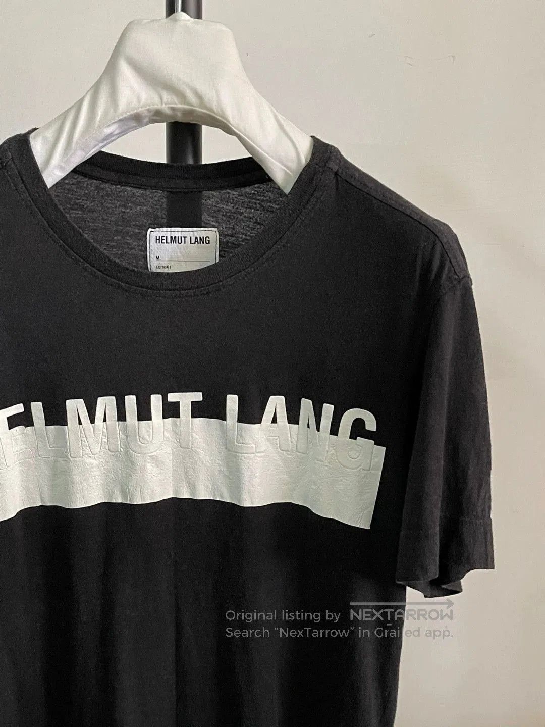 Helmut Lang Helmut Lang Graphic Short Sleeve T. Size US XXS / EU 40 - 2 Thumbnail