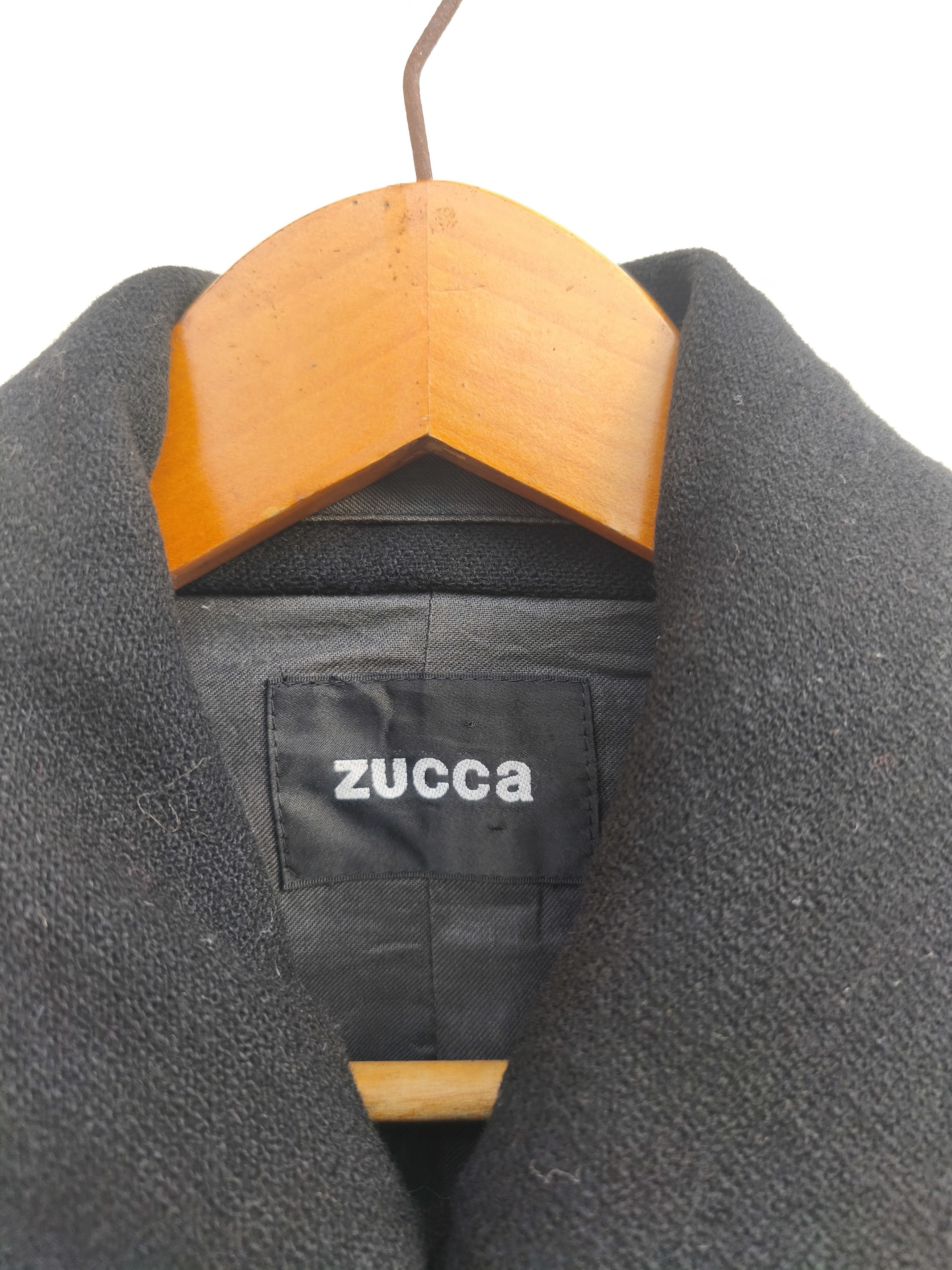 Zucca Zucca peacoat wool coat Cabane de Zucca by Issey Miyake Size US S / EU 44-46 / 1 - 8 Thumbnail