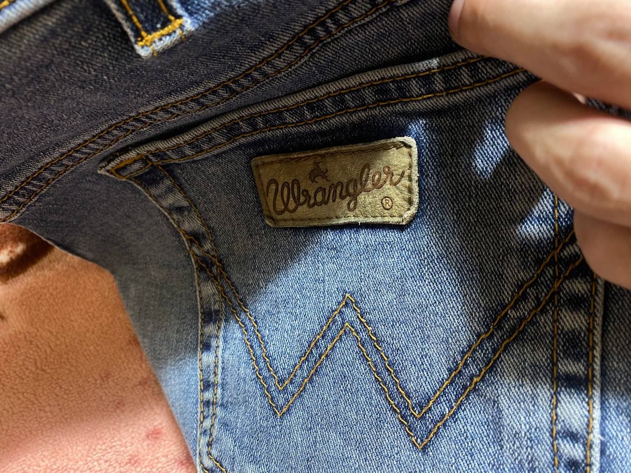 Wrangler Vintage Wrangler Faded Wash Black Denim Jeans Size US 38 / EU 54 - 4 Thumbnail