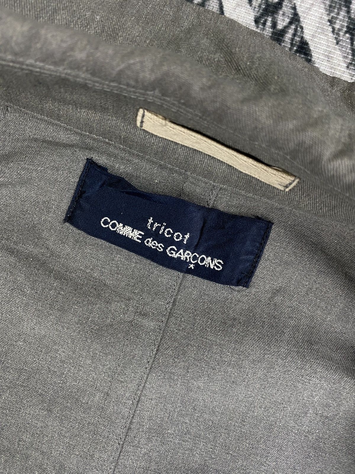 Comme des Garcons Vintage Comme Des Garcons Trench Coat Jacket Size US M / EU 48-50 / 2 - 9 Thumbnail