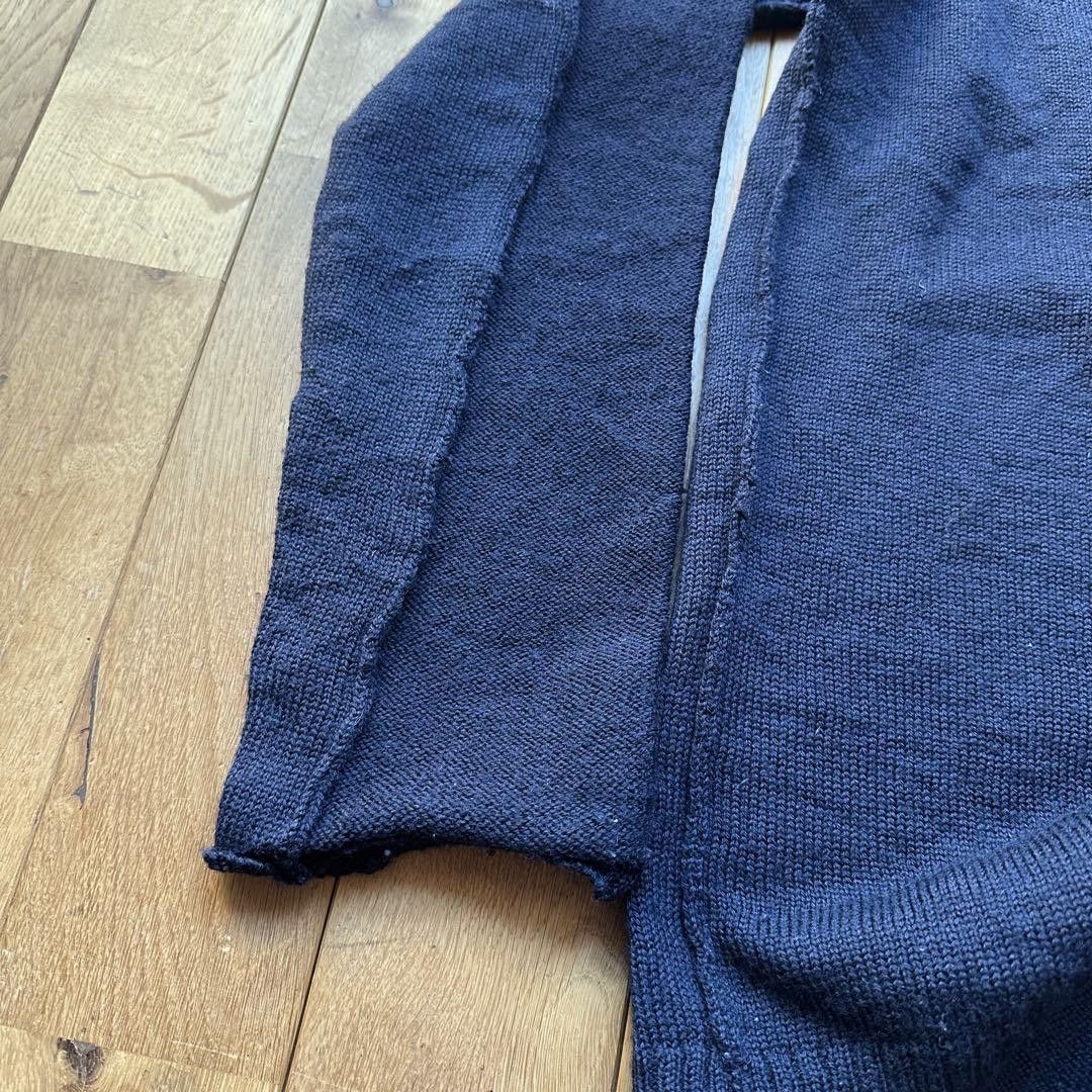 Yohji Yamamoto yohji yamamoto pour homme asymmetric knit Size US L / EU 52-54 / 3 - 5 Thumbnail