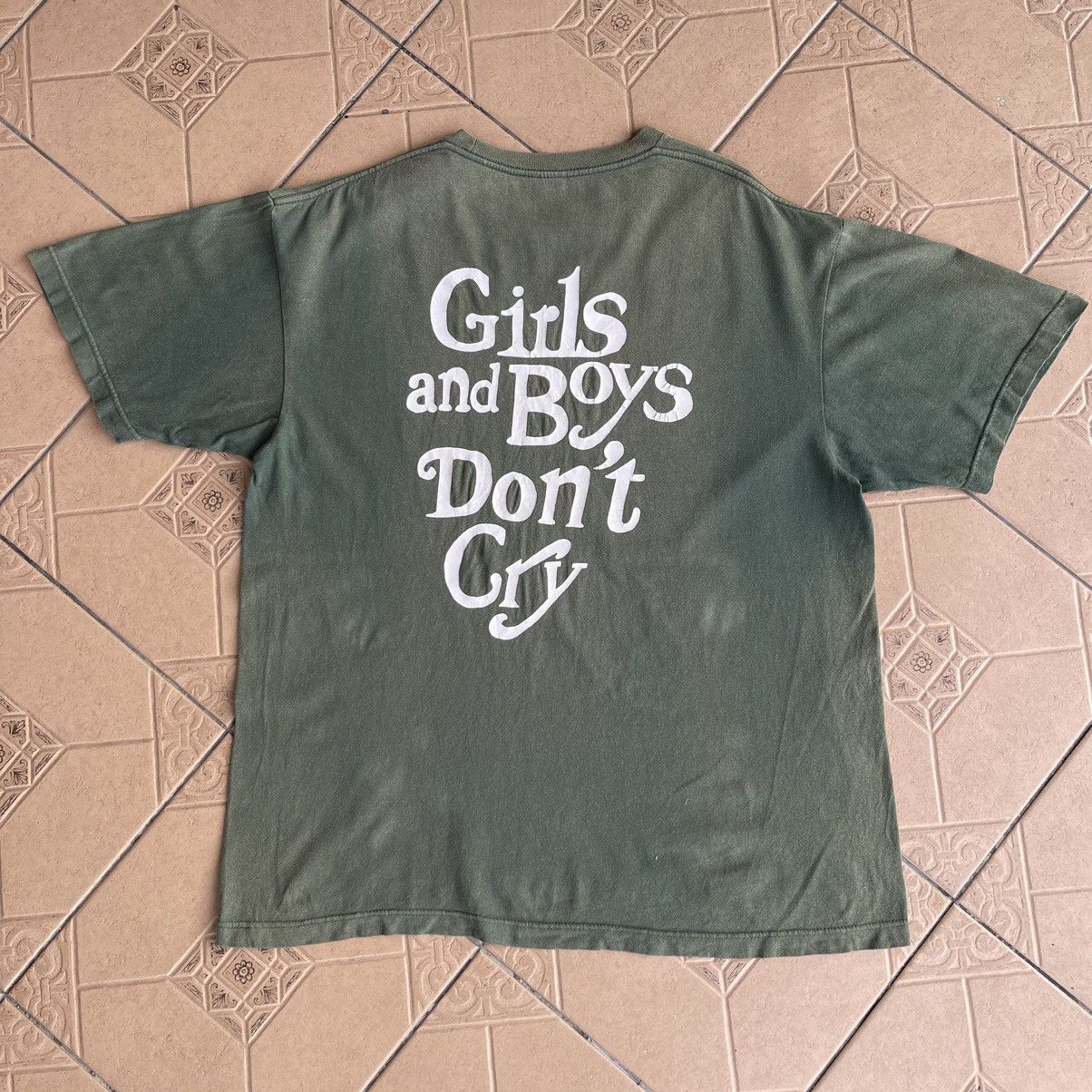 Girls Dont Cry Girls And Boys Don't Cry Tshirt “Faded Sun” - Refer Photo |  Grailed