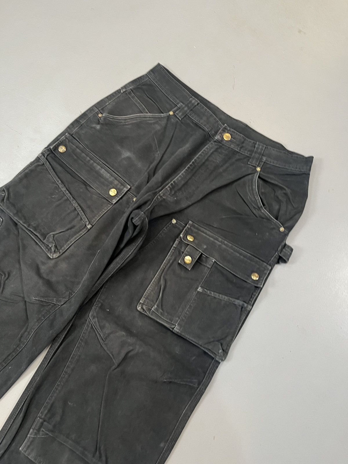 image of Carhartt Multi Pocket Double Knee Denim in Black, Men's (Size 34)