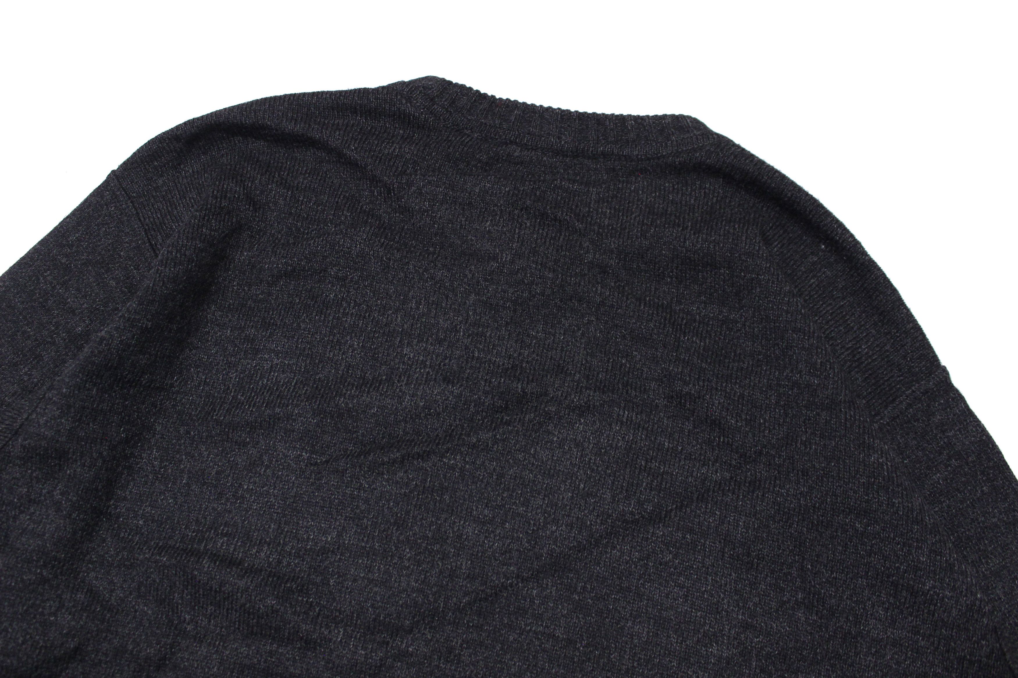 Carlo Colucci × Vintage 90S Pattern Wool Acryl Knit Sweater Size US L / EU 52-54 / 3 - 4 Thumbnail