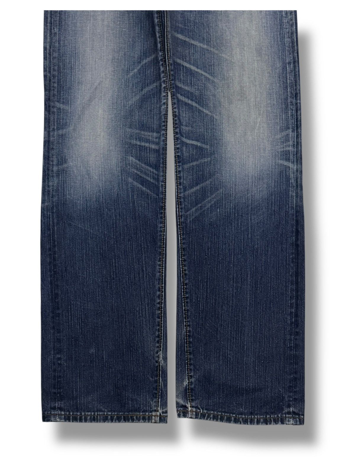 Edwin Vintage 00s Edwin 403XV Denim jeans | Japan Market | W35 Size US 35 - 6 Thumbnail