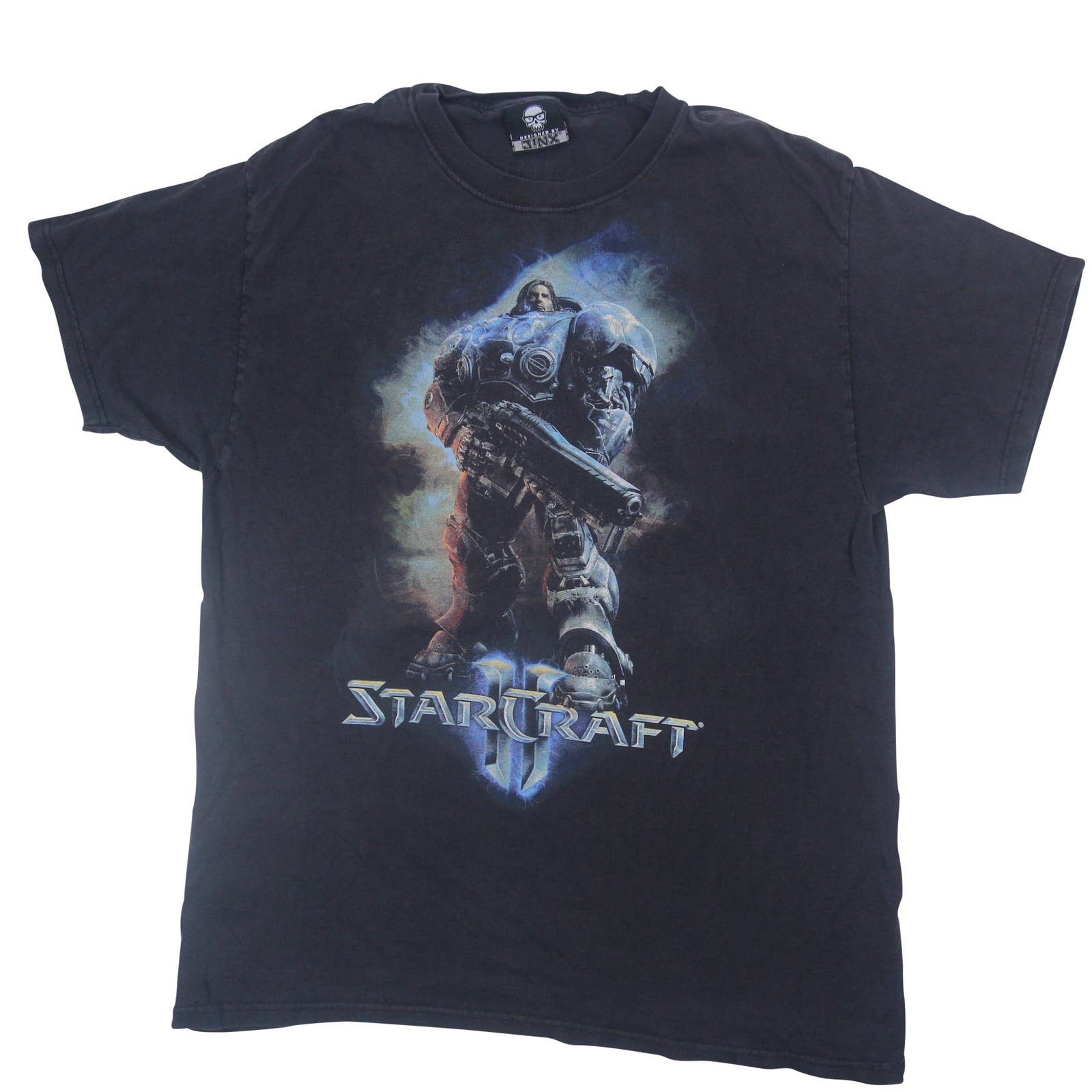 T-Shirt Rare StarCraft II (Designed By Jynx) - Taille L, Bon état, édition Collector