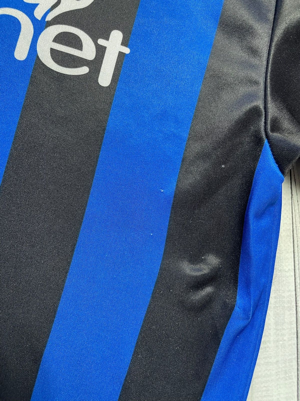 Vintage Vintage Middlesbrough striped blue soccer jersey errea Xs Size US XS / EU 42 / 0 - 4 Thumbnail