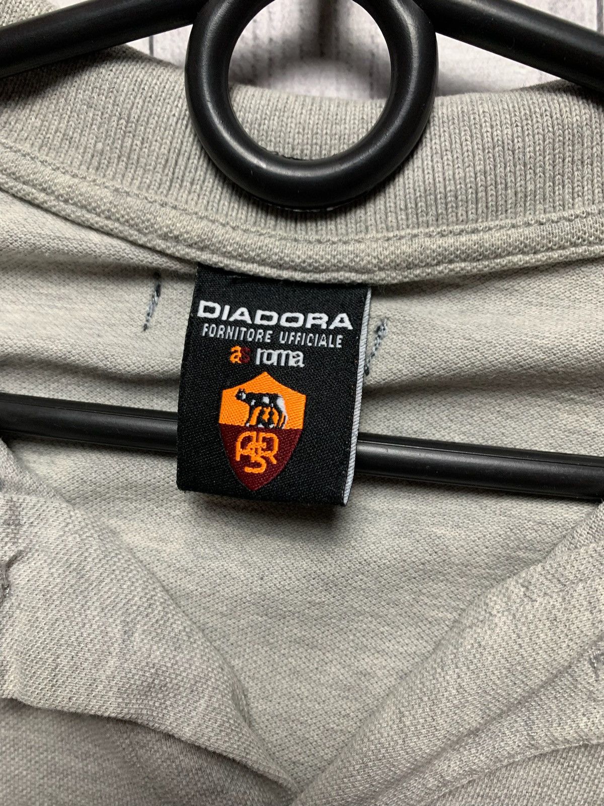 Diadora × Vintage Vintage Soccer polo as Roma Diadora size L Size US L / EU 52-54 / 3 - 3 Thumbnail