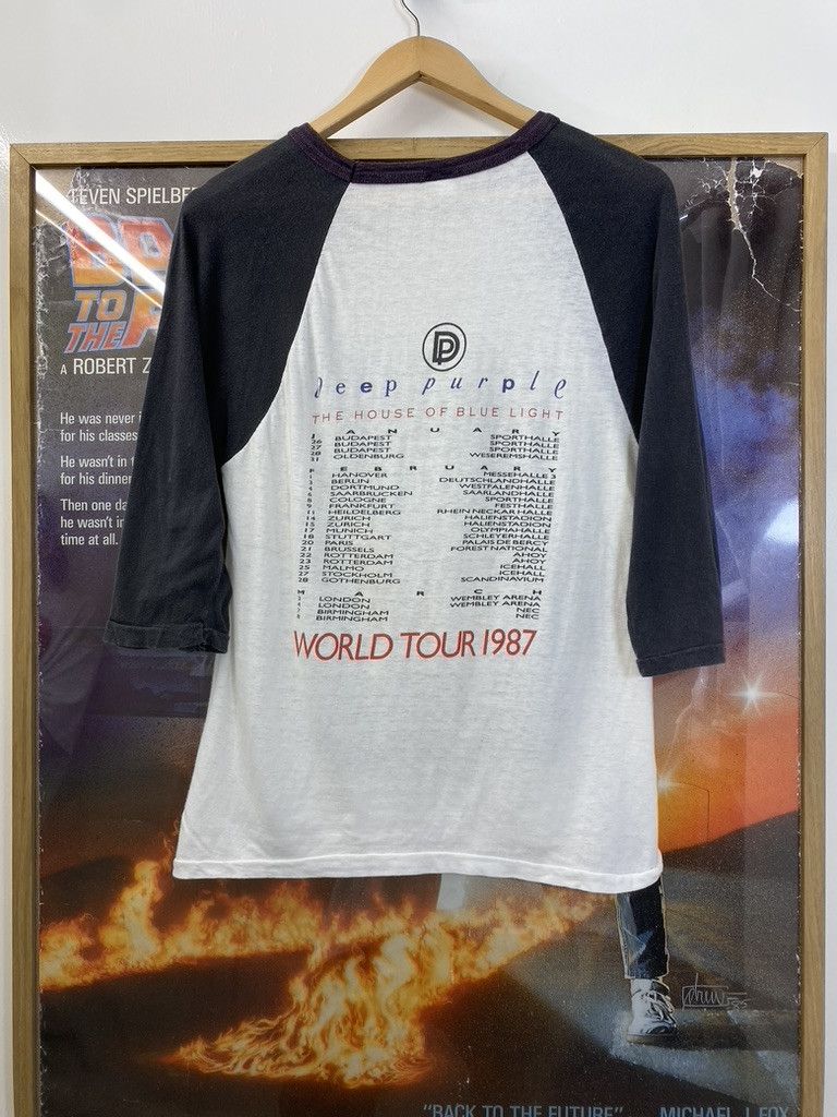 Band Tees 1987 Vintage Deep Purple Raglan Band Tee Size US S / EU 44-46 / 1 - 2 Thumbnail