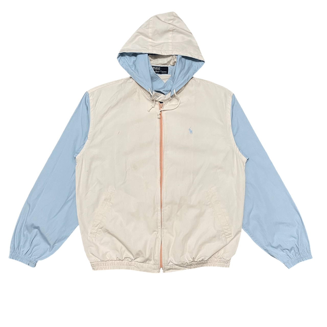 Polo Ralph Lauren Vintage Polo Ralph Lauren Zipper Jacket with Hood Size US L / EU 52-54 / 3 - 1 Thumbnail