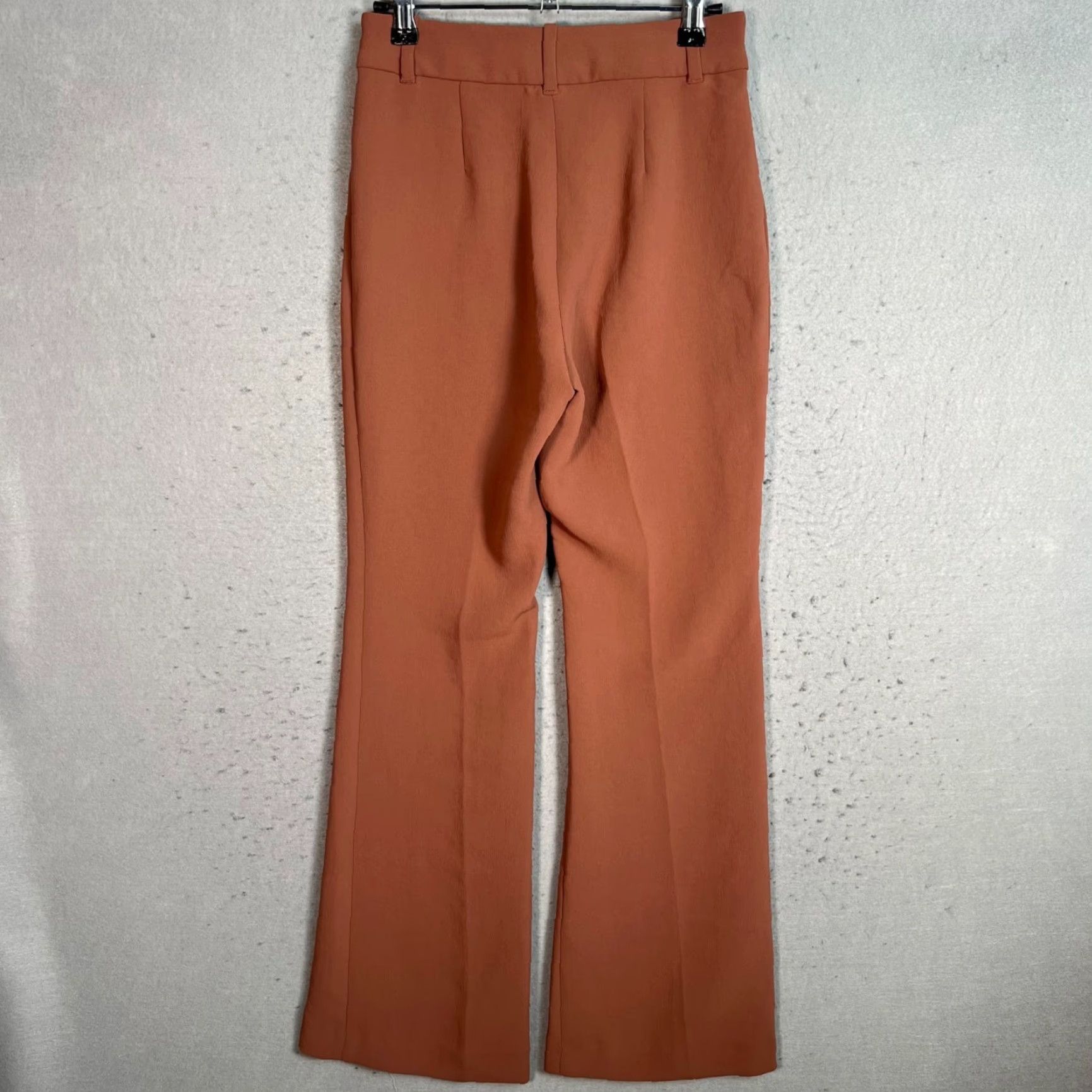 Vintage Wilfred Pants High-Waisted Flared Size 6 Rust Brown Womens Size 28" / US 6 / IT 42 - 2 Thumbnail