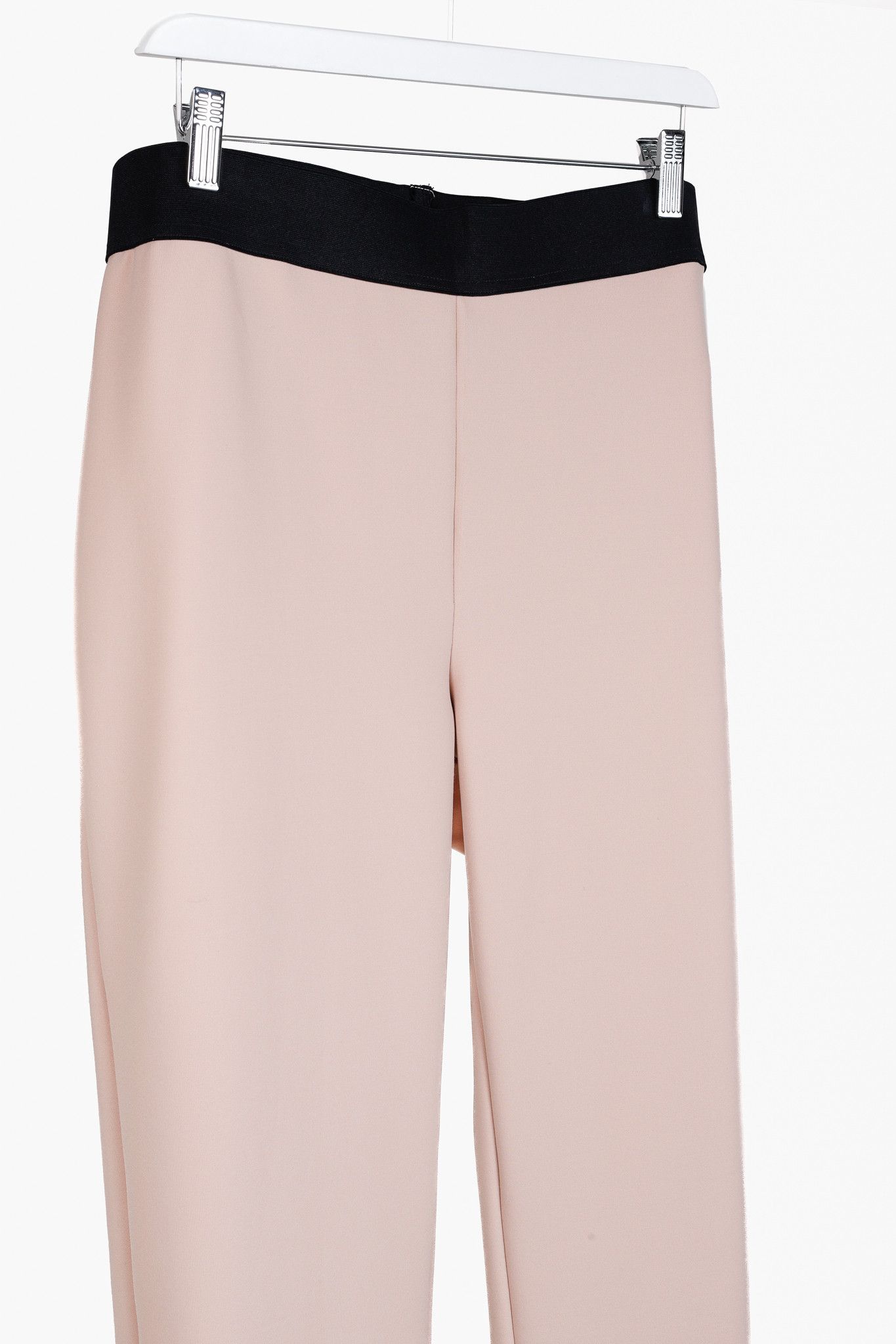 Marie Saint Pierre Marie Saint Pierre Peach Neoprene Straight-Leg Pants Size 36" / US 14 / IT 50 - 3 Thumbnail