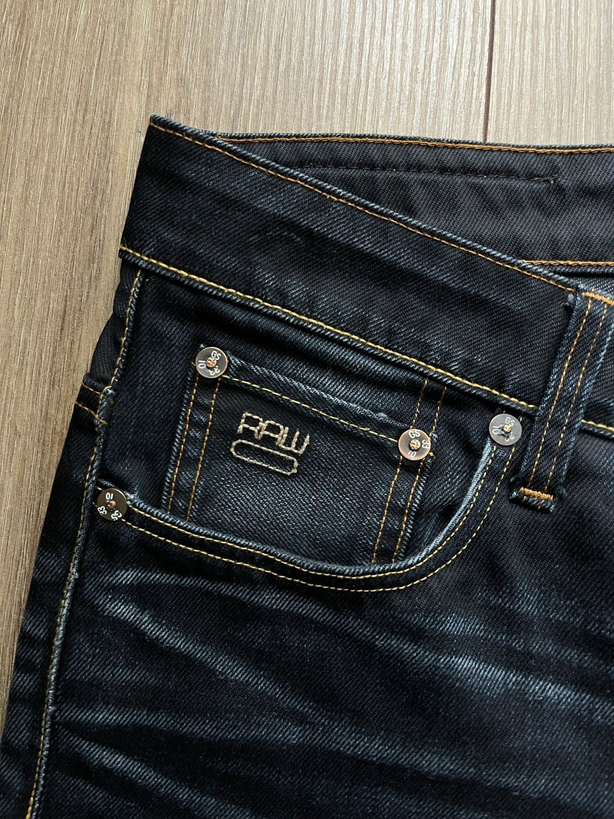 G-Star Luxury Vintage Gstar Raw 3301 🔥 pants, jeans. Made vietnam 🇻🇳 Size US 31 - 5 Thumbnail
