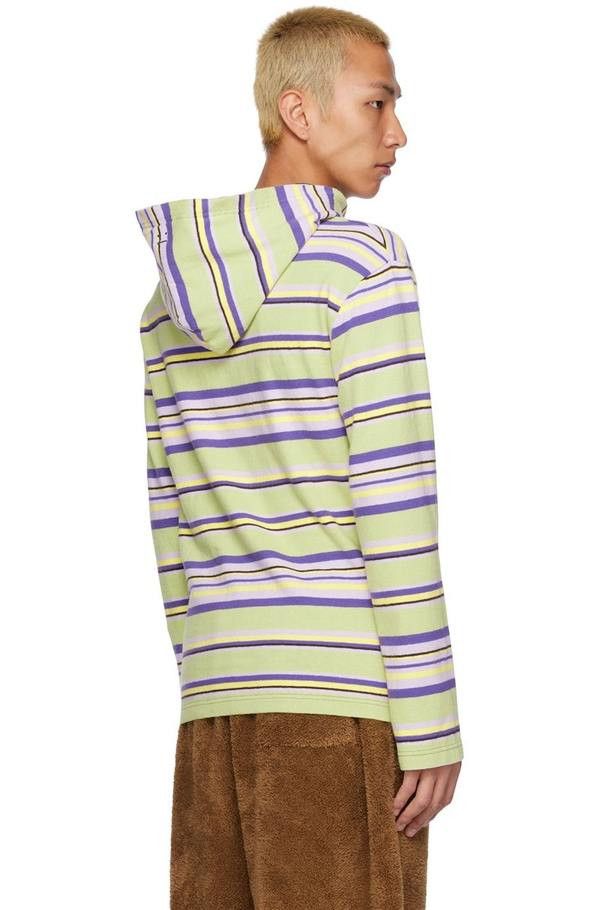 Acne Studios Acne-Studios Striped Hoodie Size US M / EU 48-50 / 2 - 2 Thumbnail