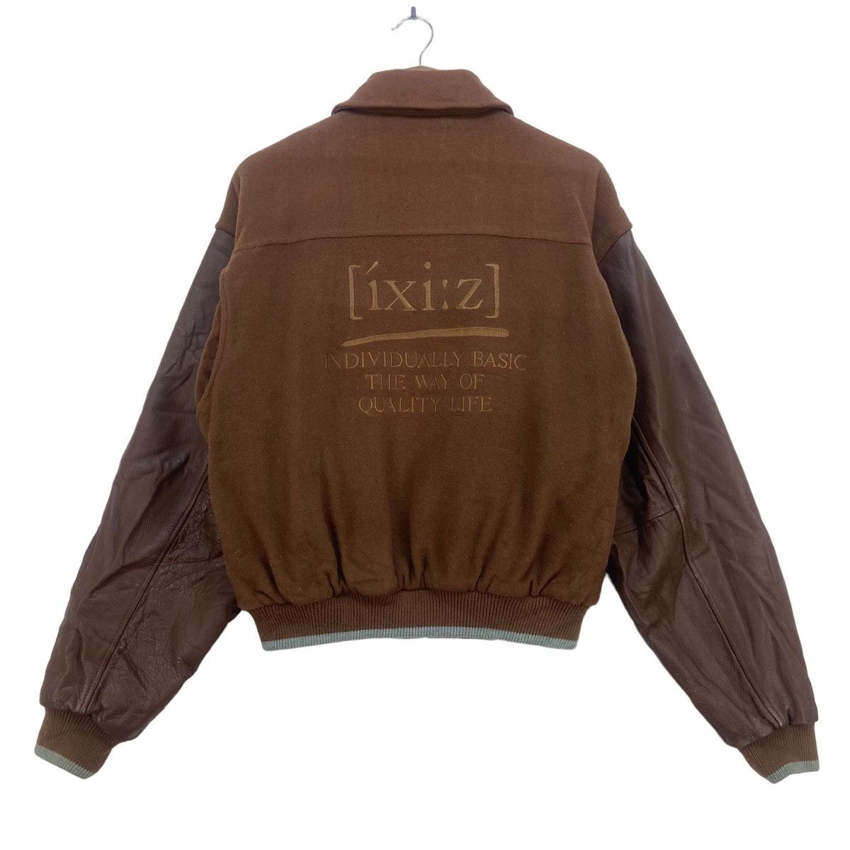 Japanese Brand [ixi:z] Big Logo Varsity Jacket
