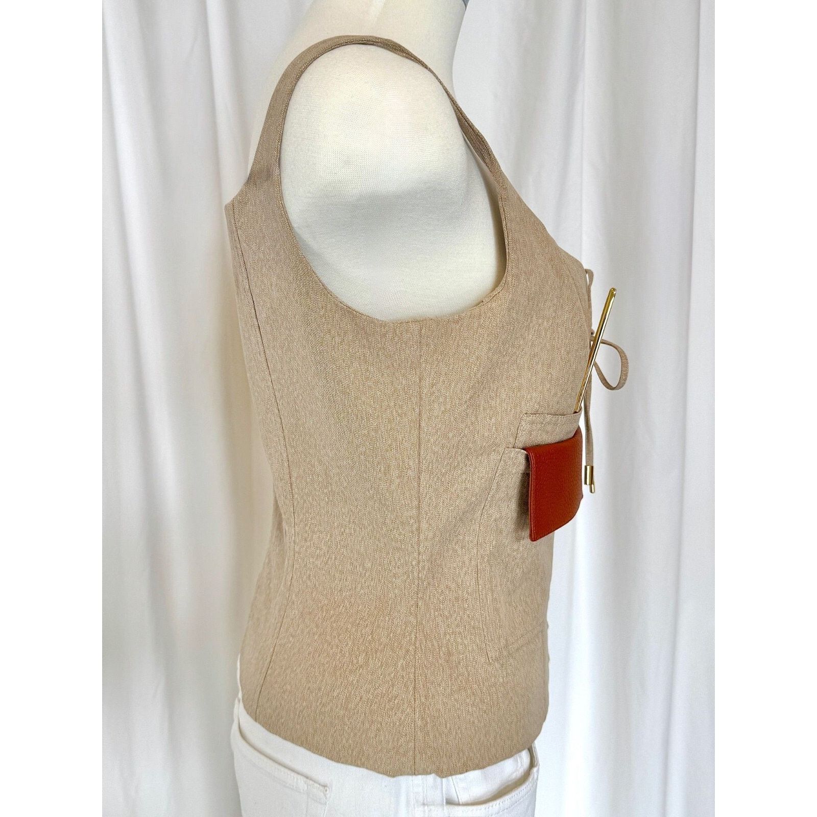 Moschino AW21 MOSCHINO Couture Jeremy Scott Kit Bustier Top IT42 Size M / US 6-8 / IT 42-44 - 6 Thumbnail