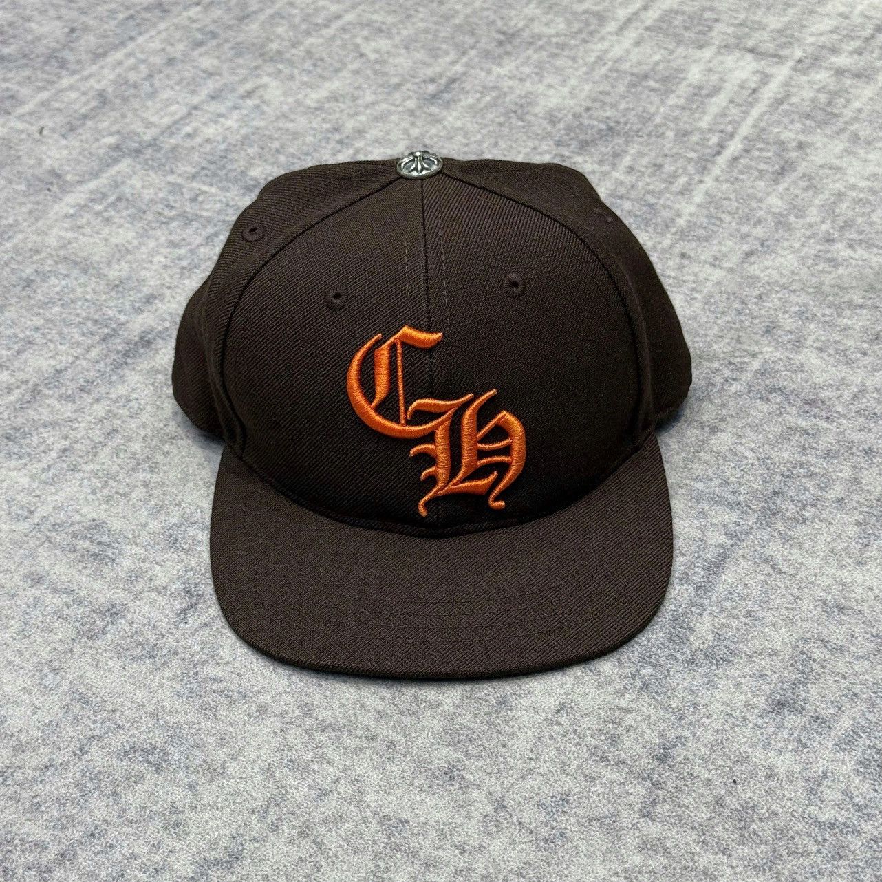 Chrome Hearts Chrome Hearts On Field Trucker Hat CH Brown/Orange Size ONE SIZE - 1 Thumbnail