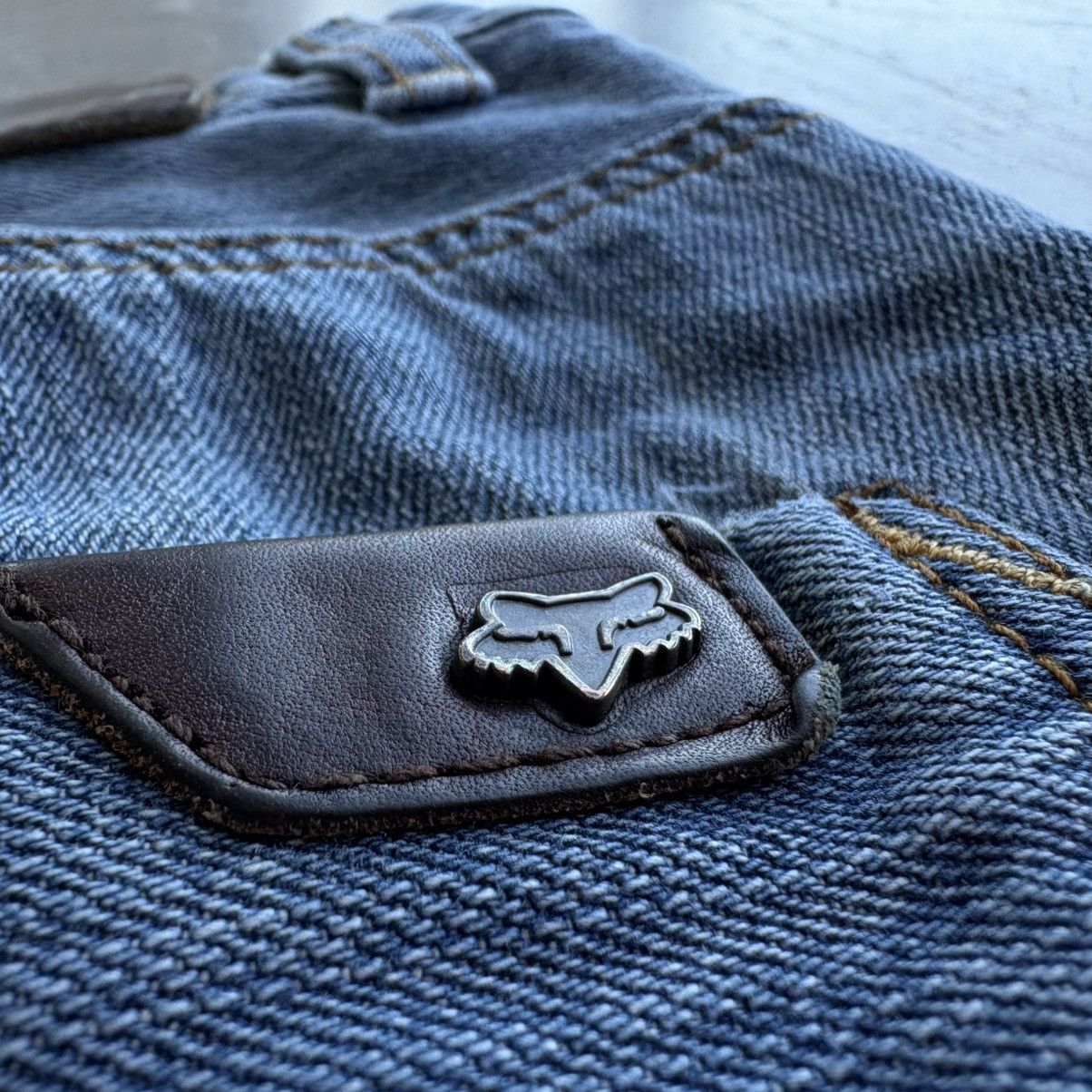 Fox Racing Y2K Fox Racing 32x32 Duster Style Denim Jeans blue Baggy Size US 32 / EU 48 - 8 Thumbnail