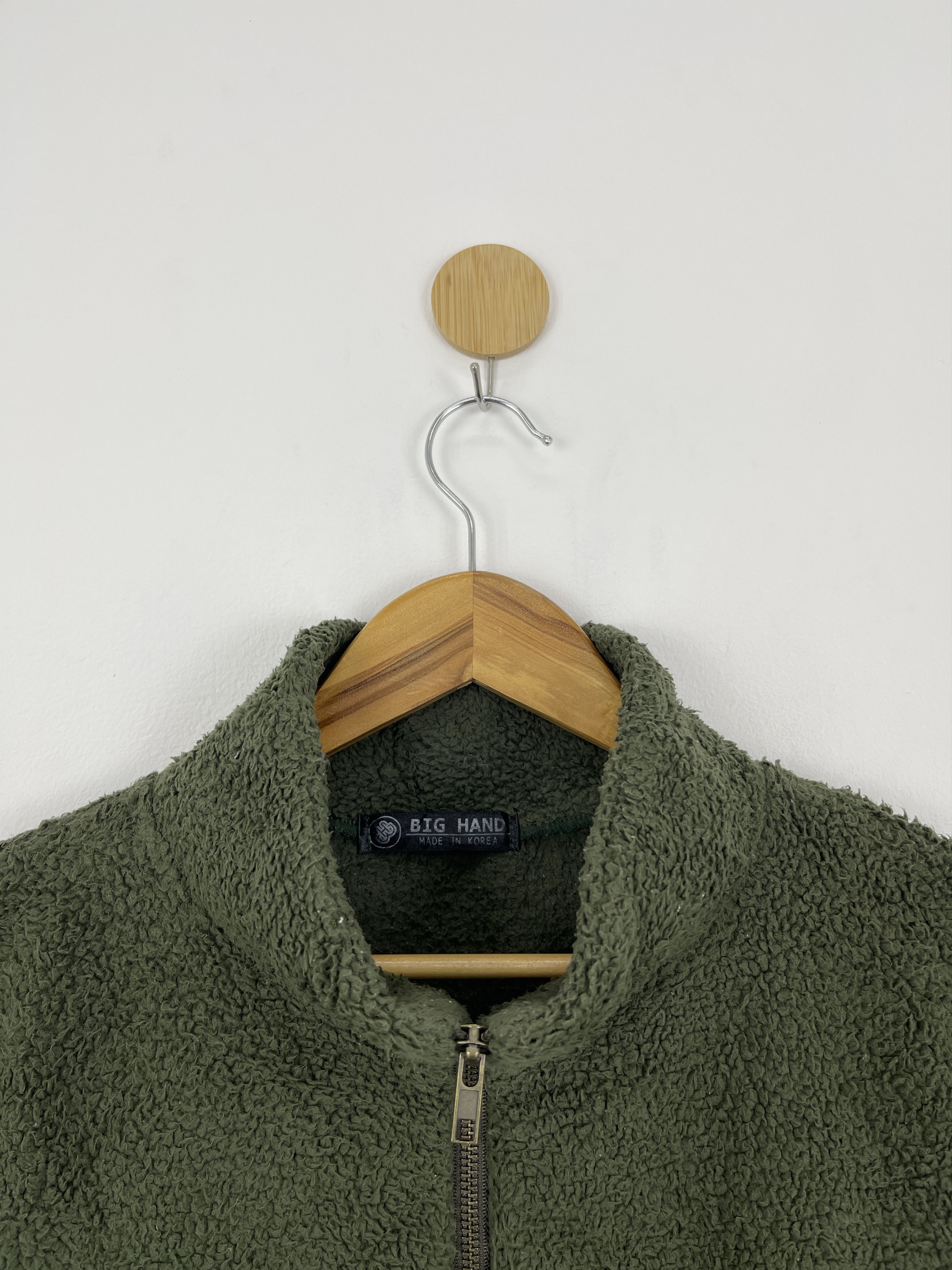 Japanese Brand Vtg Big Hand USA Embroidered Fleece Colour Jacket JA0011 Size US L / EU 52-54 / 3 - 8 Thumbnail