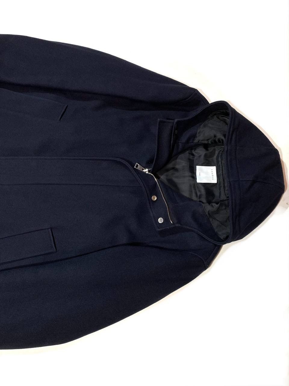 Sandro Sandro Paris Wool Coat Men Jacket Size US L / EU 52-54 / 3 - 4 Thumbnail