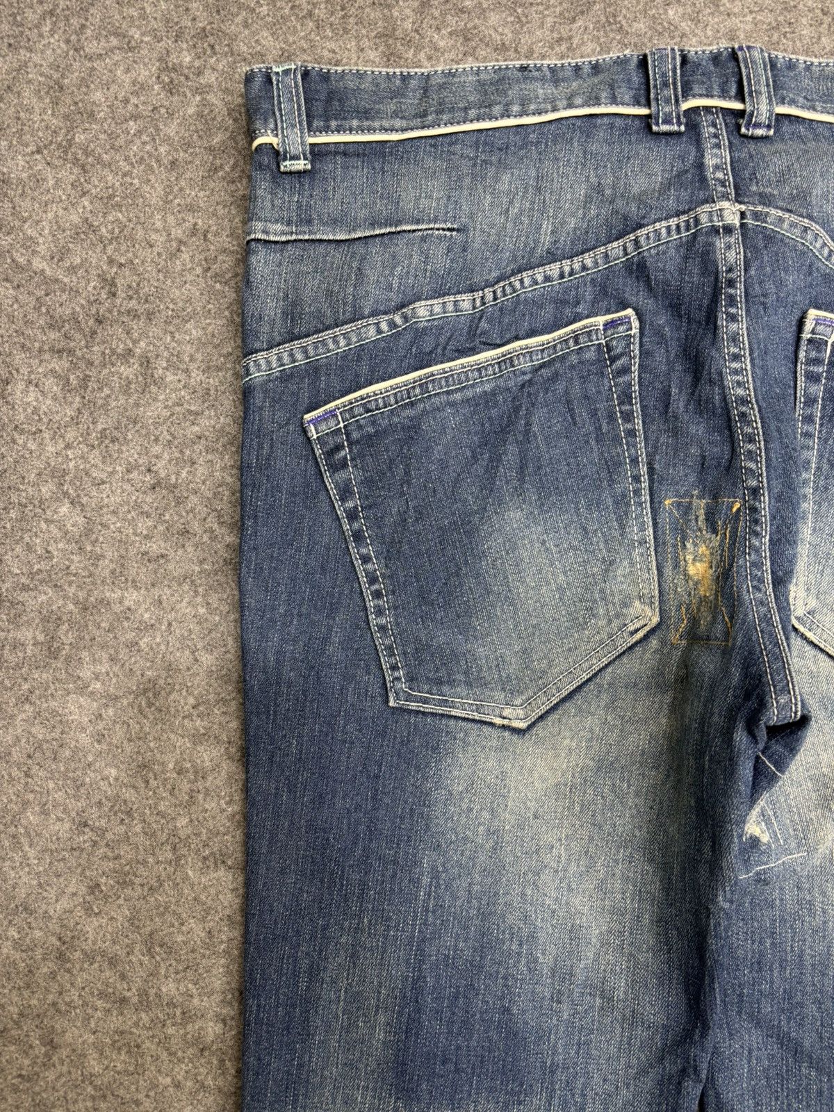 Hurley 💥Punk Style💥Hurley Patchwork Skinny Denim F598 Size US 36 / EU 52 - 13 Thumbnail