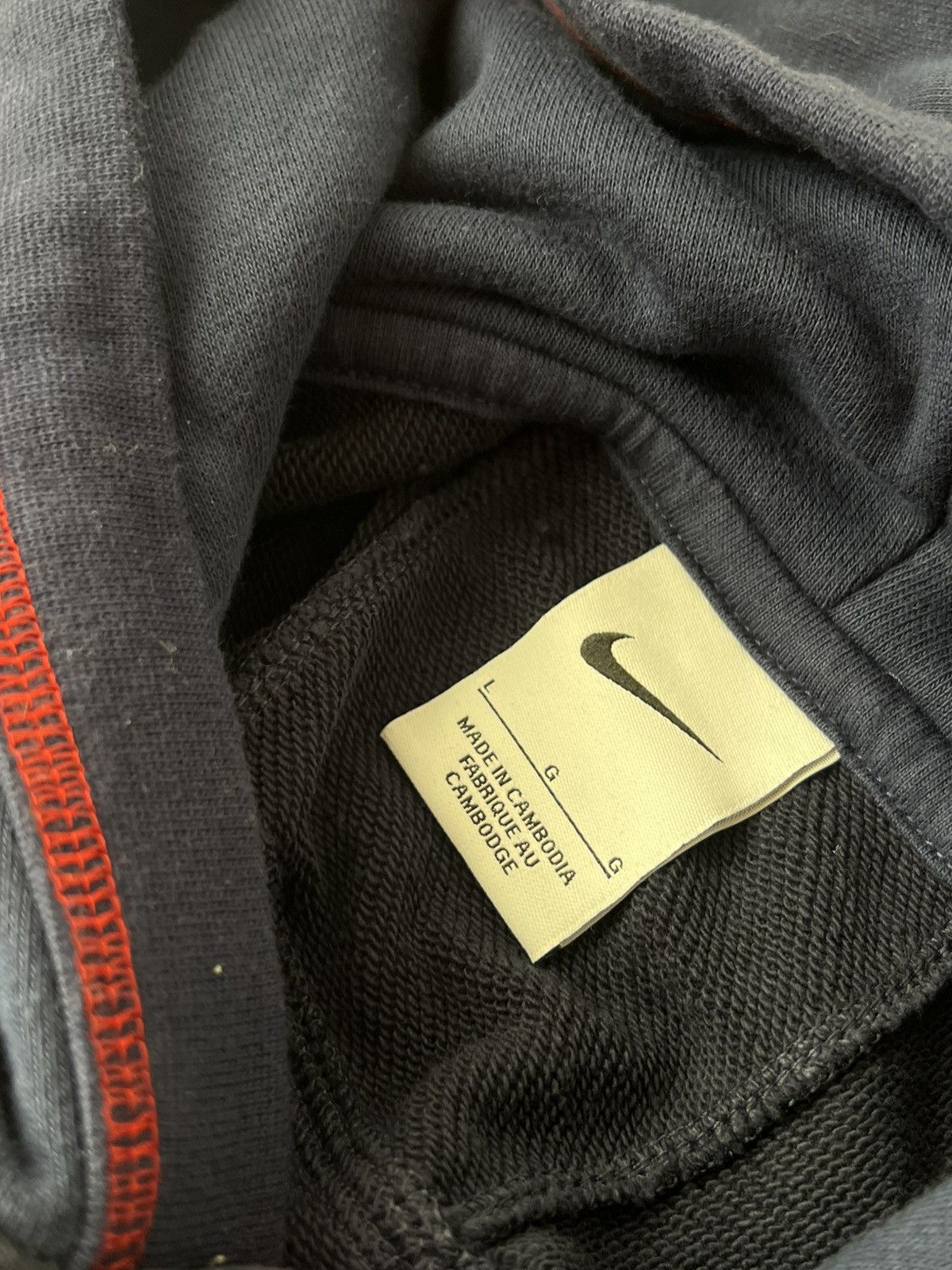 Nike Nike FCB Barca Secret Nylon Zip Pocket New SS Hoodie Size US L / EU 52-54 / 3 - 11 Thumbnail