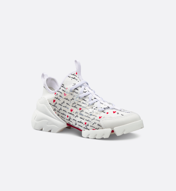 Dior o1w1db10625 D-Connect Dioramour Sneakers in Multicolor Size US 12 / IT 42 - 2 Thumbnail