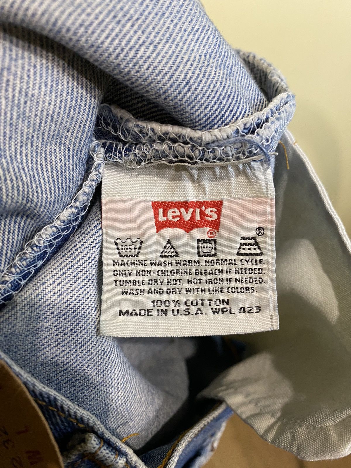 Levi's Levi’s 501 | vintage | 1998 | W32 L32 Size 32" / US 10 / IT 46 - 9 Thumbnail