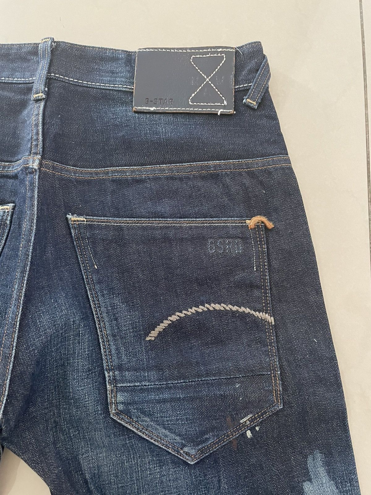 G-Star Final Drop‼️ G-Star Raw Selvedge Essentials Denim (25-020) Size US 32 / EU 48 - 11 Thumbnail