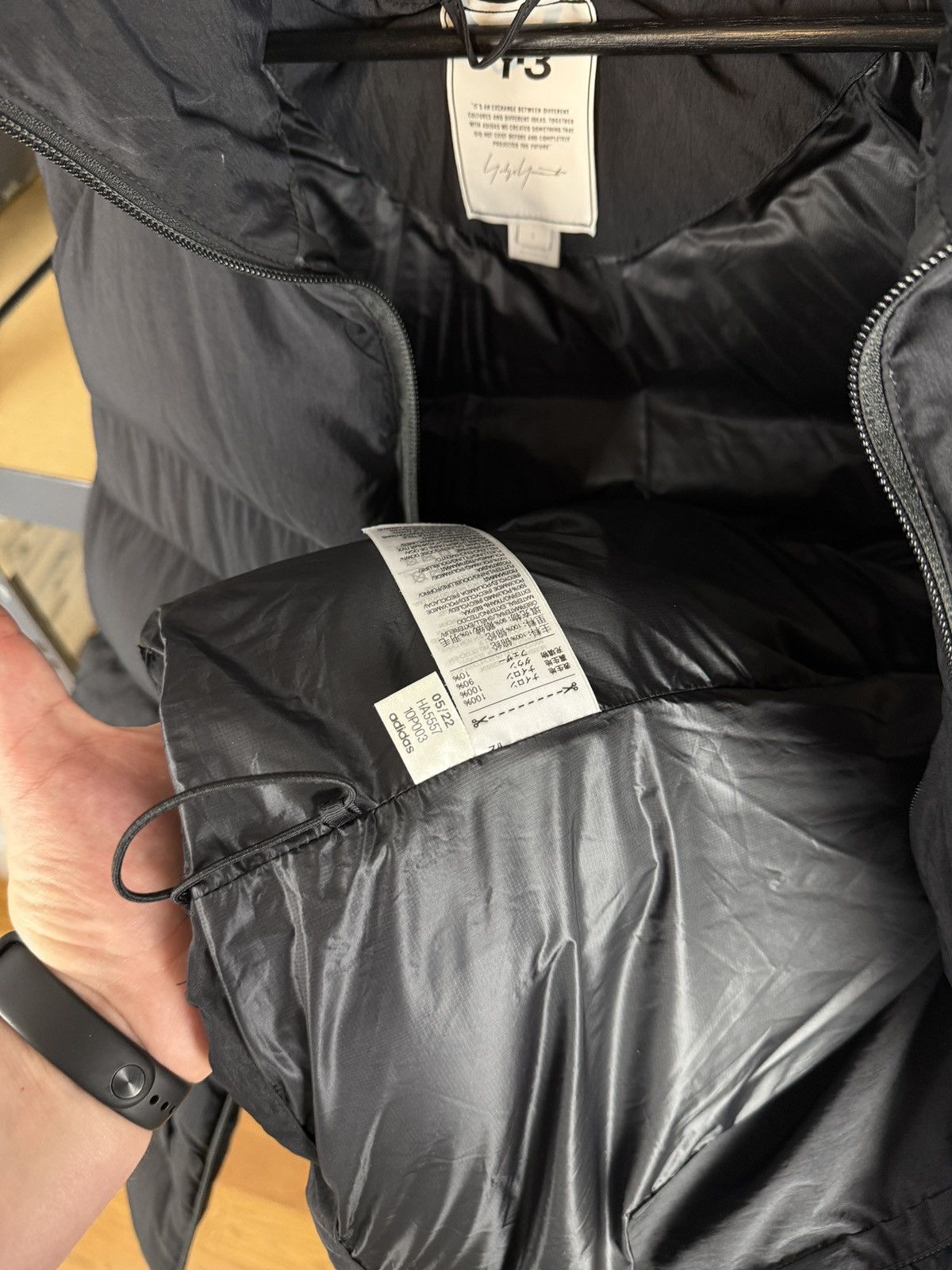 Y-3 Y-3 yohji yamamoto mens puffer vest jacket size L Size US L / EU 52-54 / 3 - 6 Thumbnail